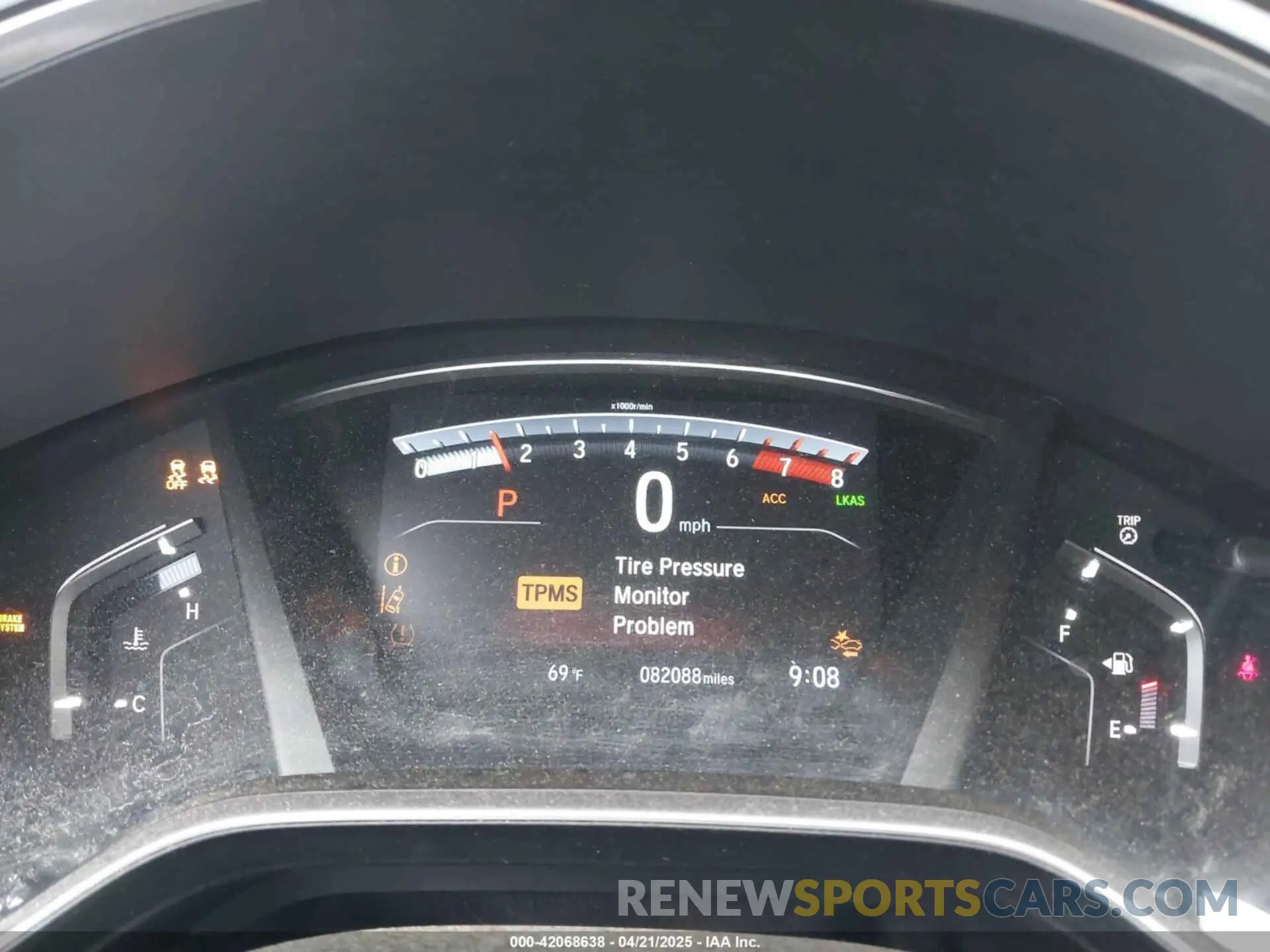 15 Фотография поврежденного автомобиля 5J6RW1H87KA027189 HONDA CR-V 2019