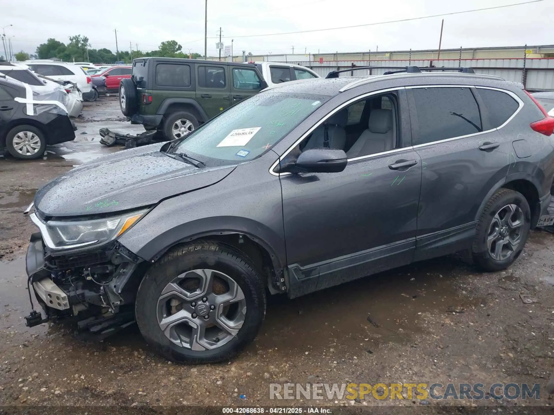 2 Фотография поврежденного автомобиля 5J6RW1H87KA027189 HONDA CR-V 2019