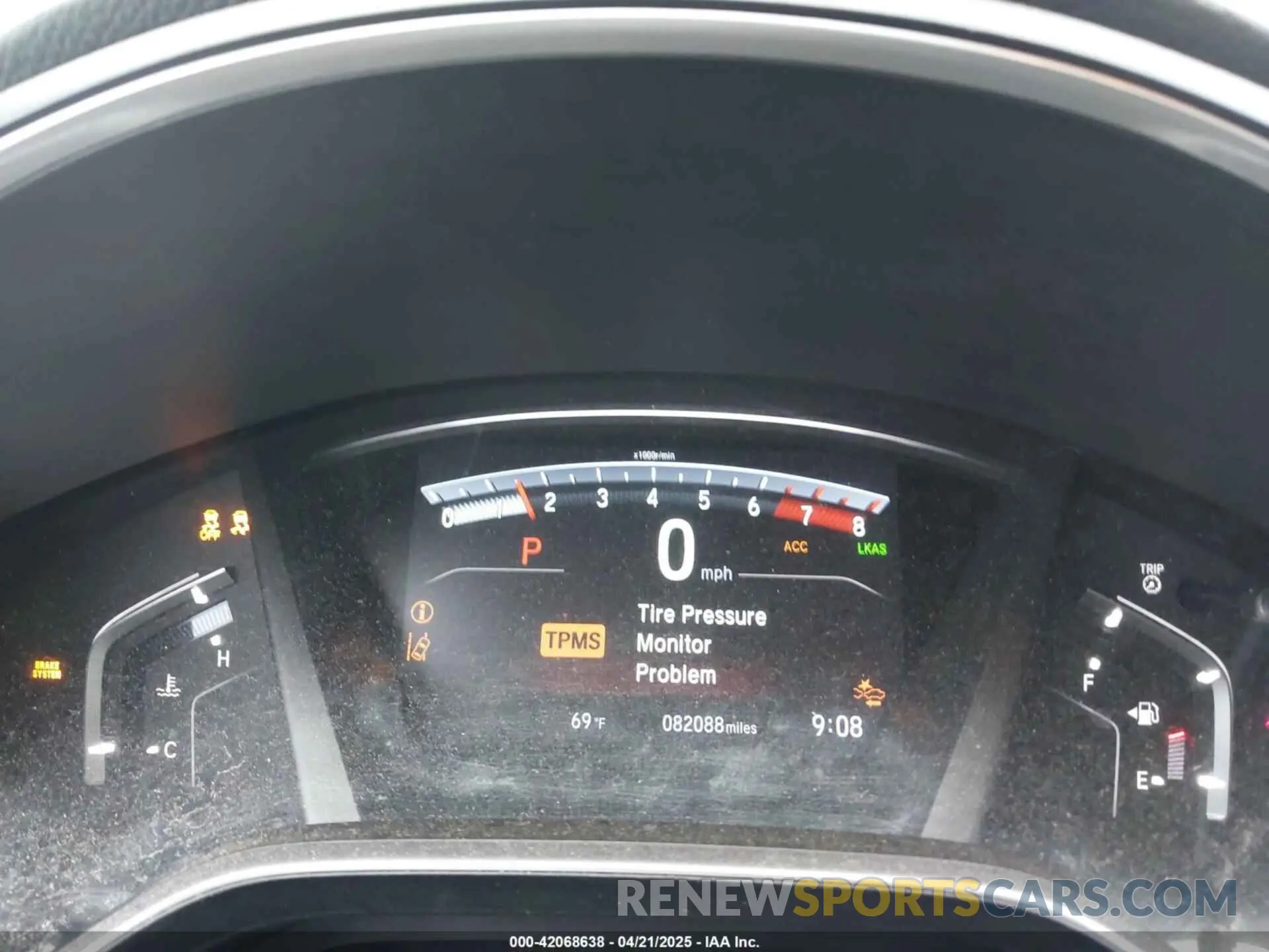 7 Фотография поврежденного автомобиля 5J6RW1H87KA027189 HONDA CR-V 2019