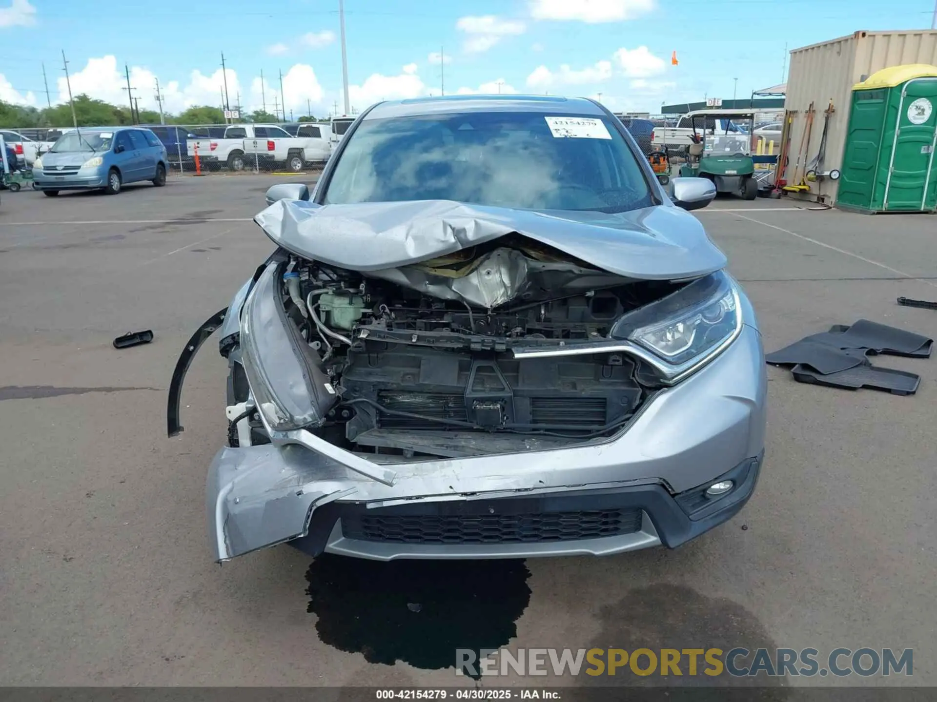 13 Фотография поврежденного автомобиля 5J6RW1H89KA046228 HONDA CR-V 2019