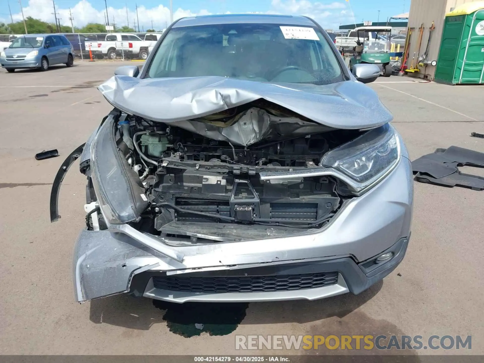 6 Фотография поврежденного автомобиля 5J6RW1H89KA046228 HONDA CR-V 2019
