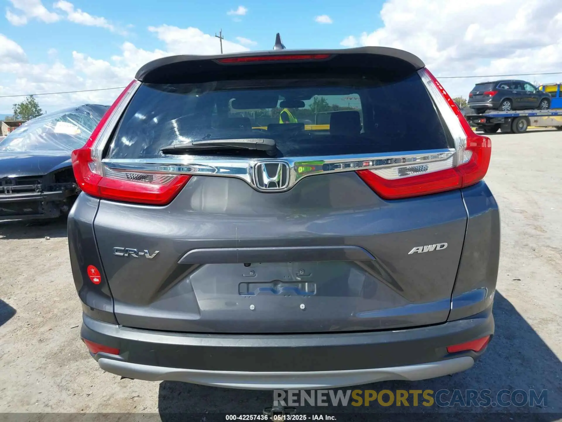 15 Photograph of a damaged car 5J6RW2H51KA013154 HONDA CR-V 2019