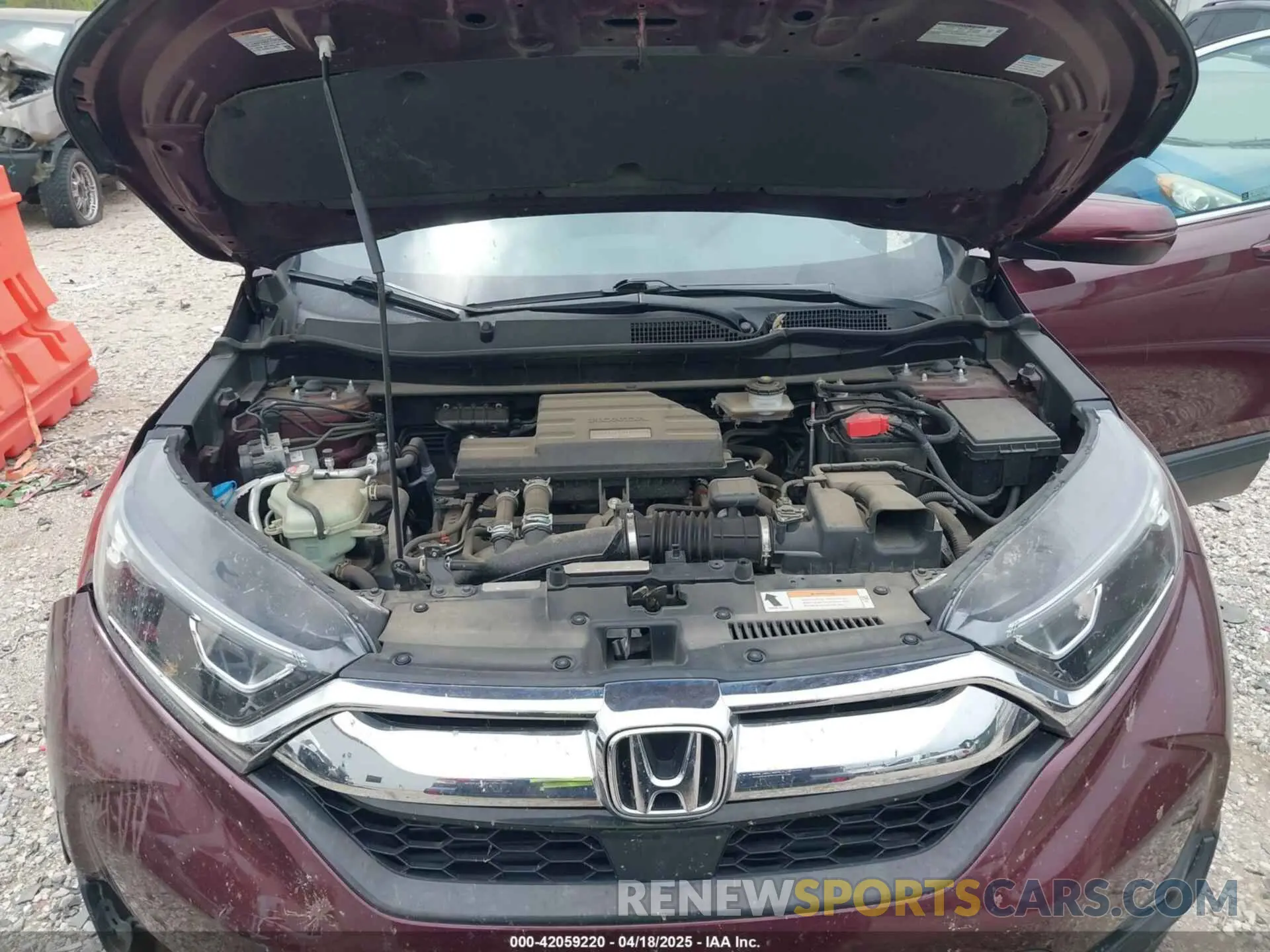 10 Фотография поврежденного автомобиля 5J6RW2H56KL007712 HONDA CR-V 2019