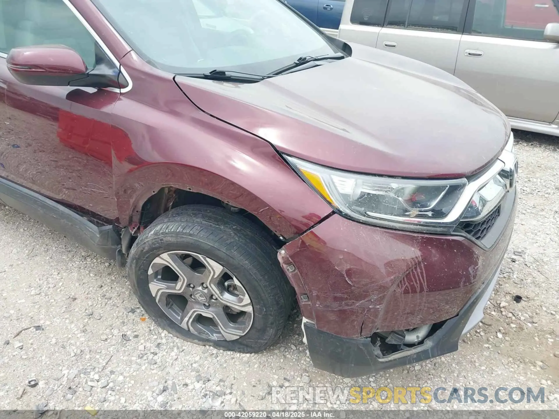 6 Фотография поврежденного автомобиля 5J6RW2H56KL007712 HONDA CR-V 2019