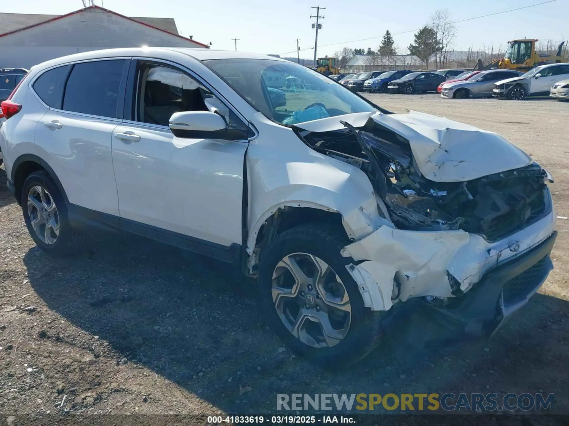 1 Фотография поврежденного автомобиля 5J6RW2H57KL030092 HONDA CR-V 2019