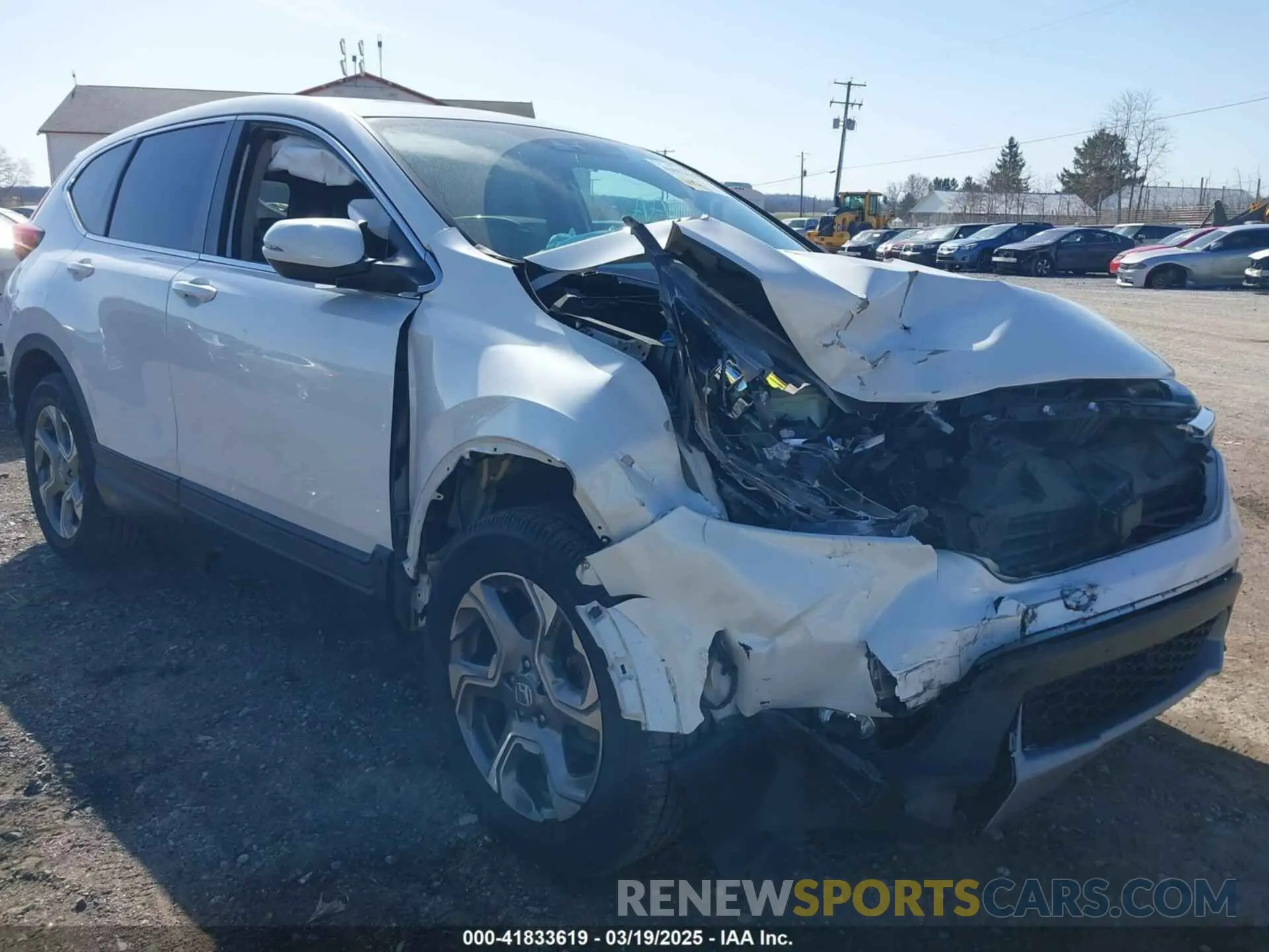 6 Фотография поврежденного автомобиля 5J6RW2H57KL030092 HONDA CR-V 2019