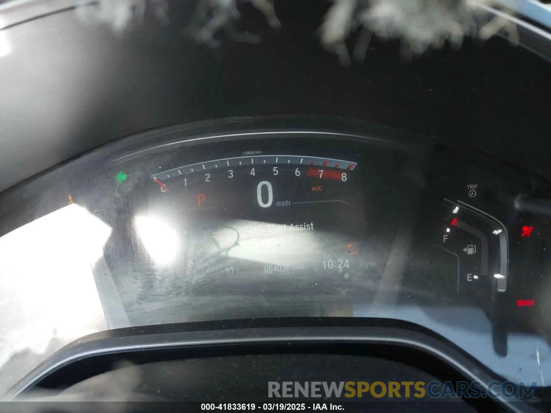 7 Фотография поврежденного автомобиля 5J6RW2H57KL030092 HONDA CR-V 2019