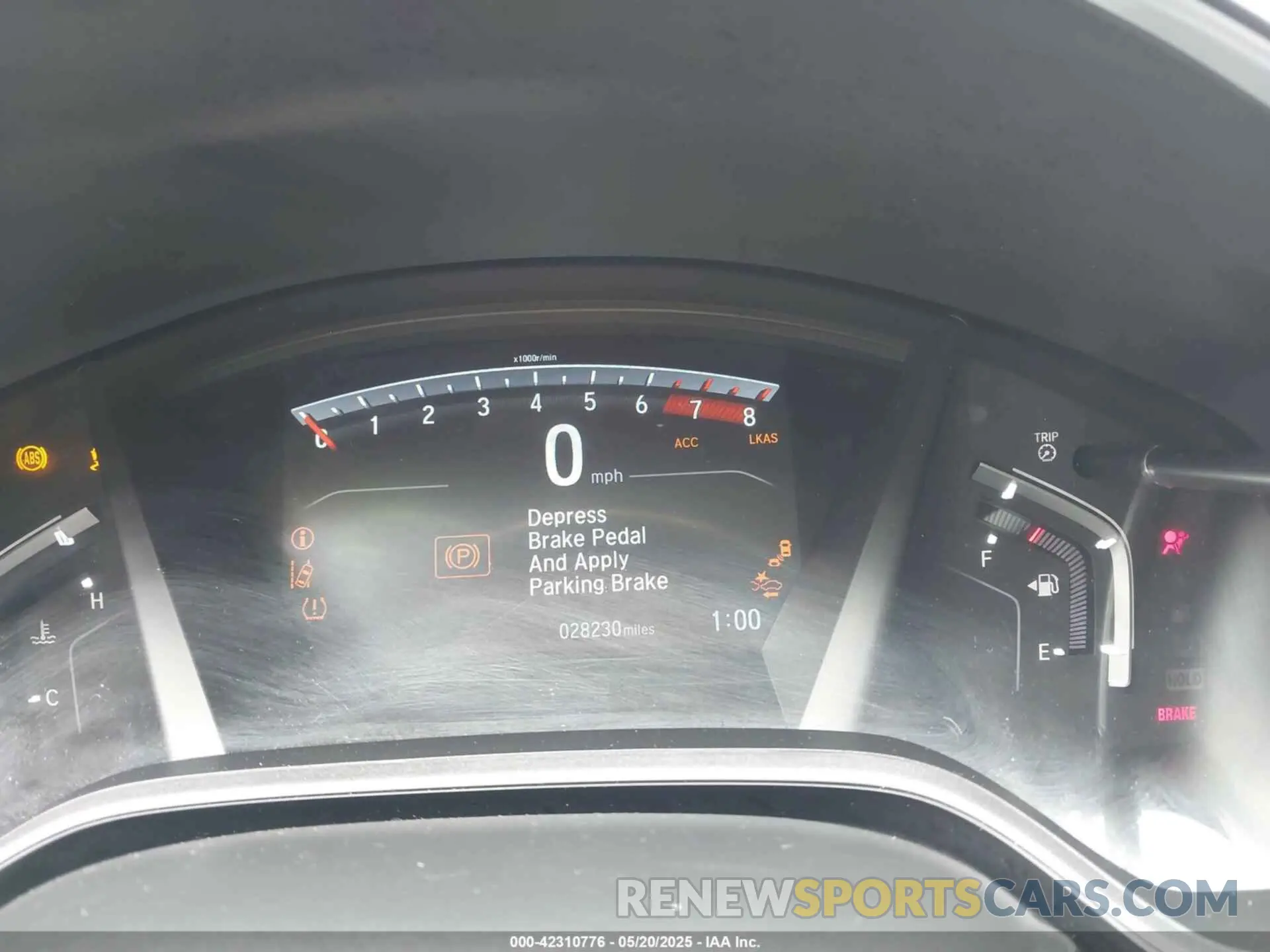 7 Photograph of a damaged car 5J6RW2H82KL029278 HONDA CR-V 2019