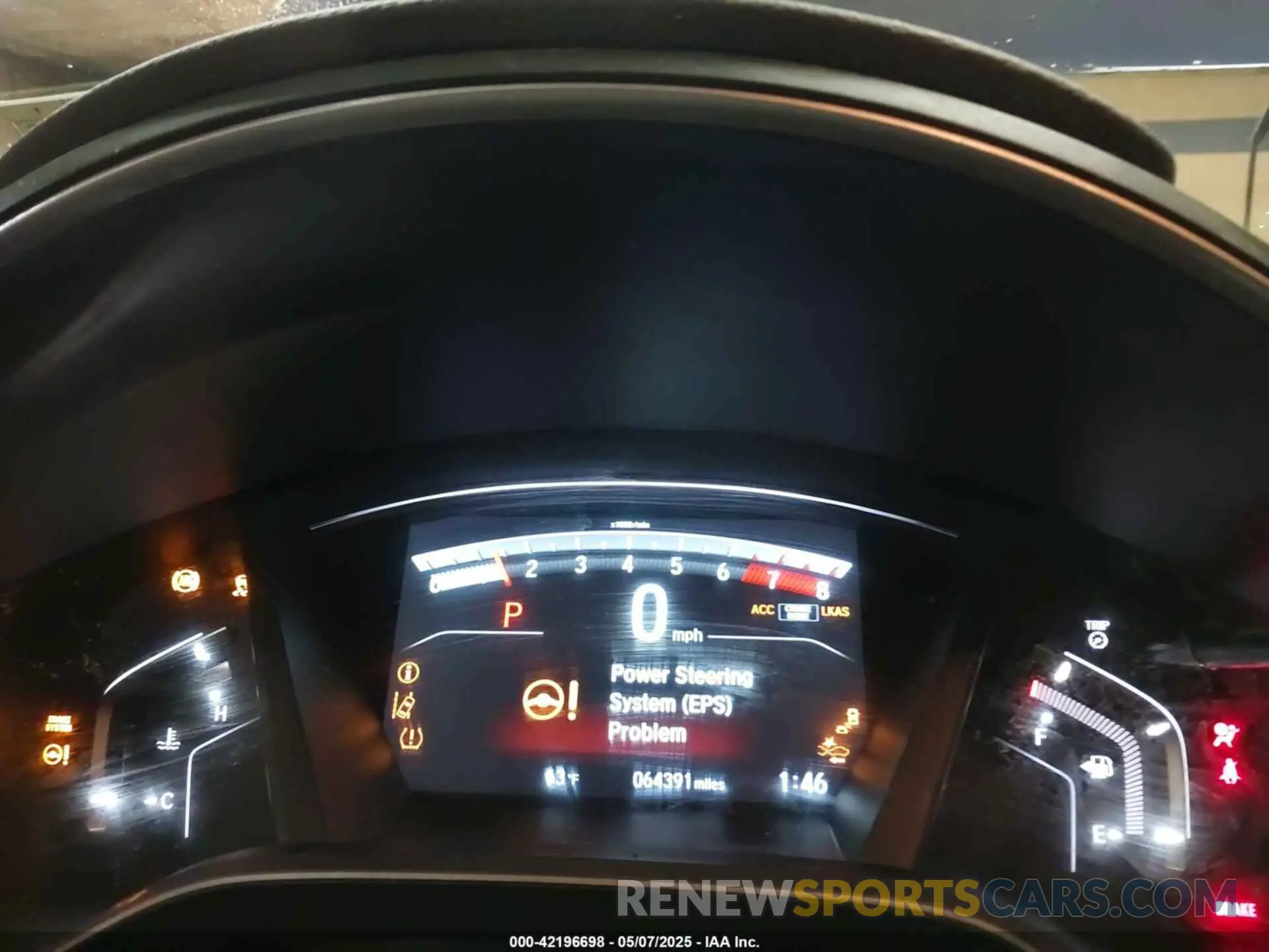 7 Photograph of a damaged car 5J6RW2H85KA000269 HONDA CR-V 2019