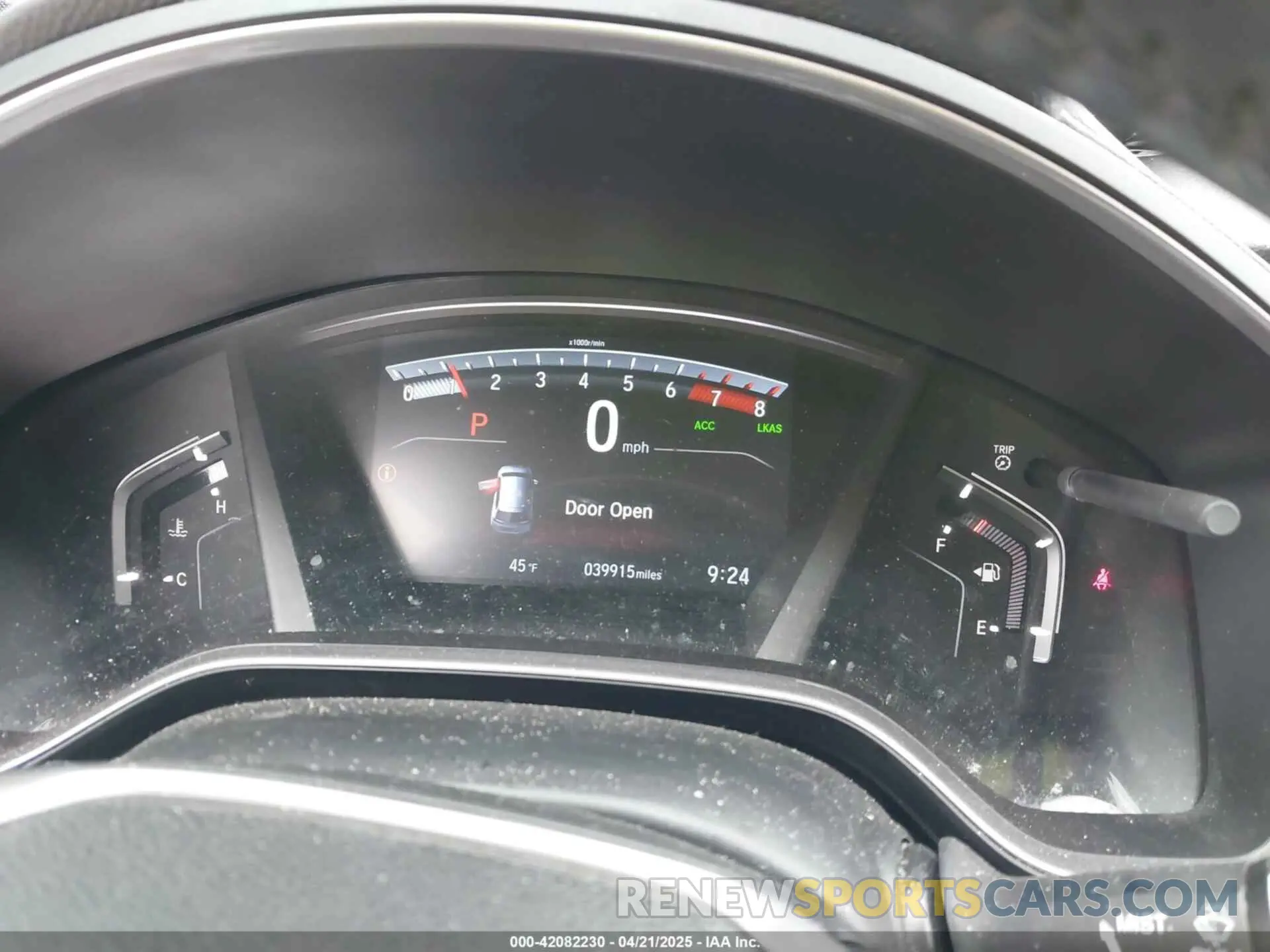7 Фотография поврежденного автомобиля 5J6RW2H87KL018230 HONDA CR-V 2019