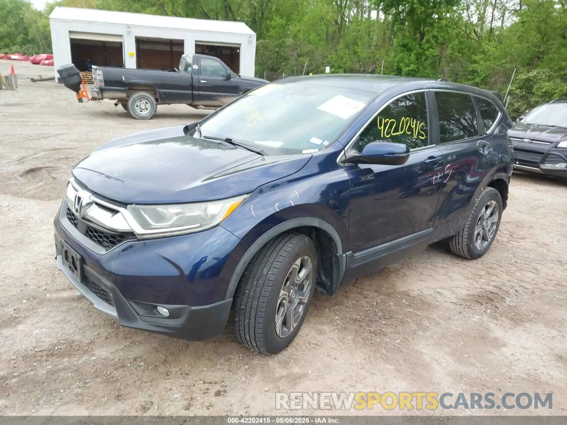 2 Photograph of a damaged car 5J6RW2H89KA000971 HONDA CR-V 2019