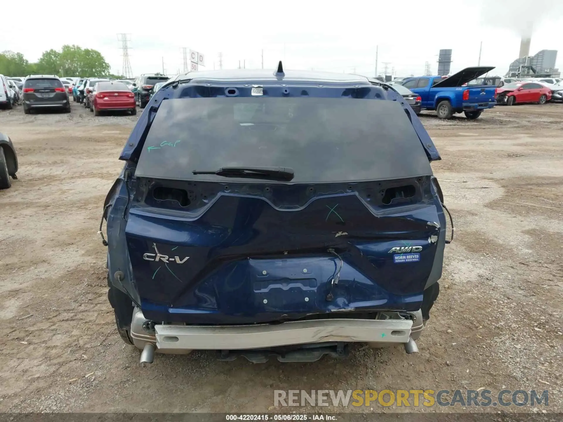 6 Photograph of a damaged car 5J6RW2H89KA000971 HONDA CR-V 2019