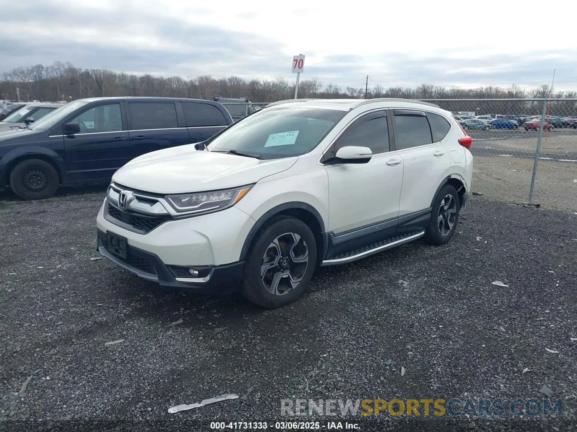 2 Фотография поврежденного автомобиля 5J6RW2H94KL003791 HONDA CR-V 2019
