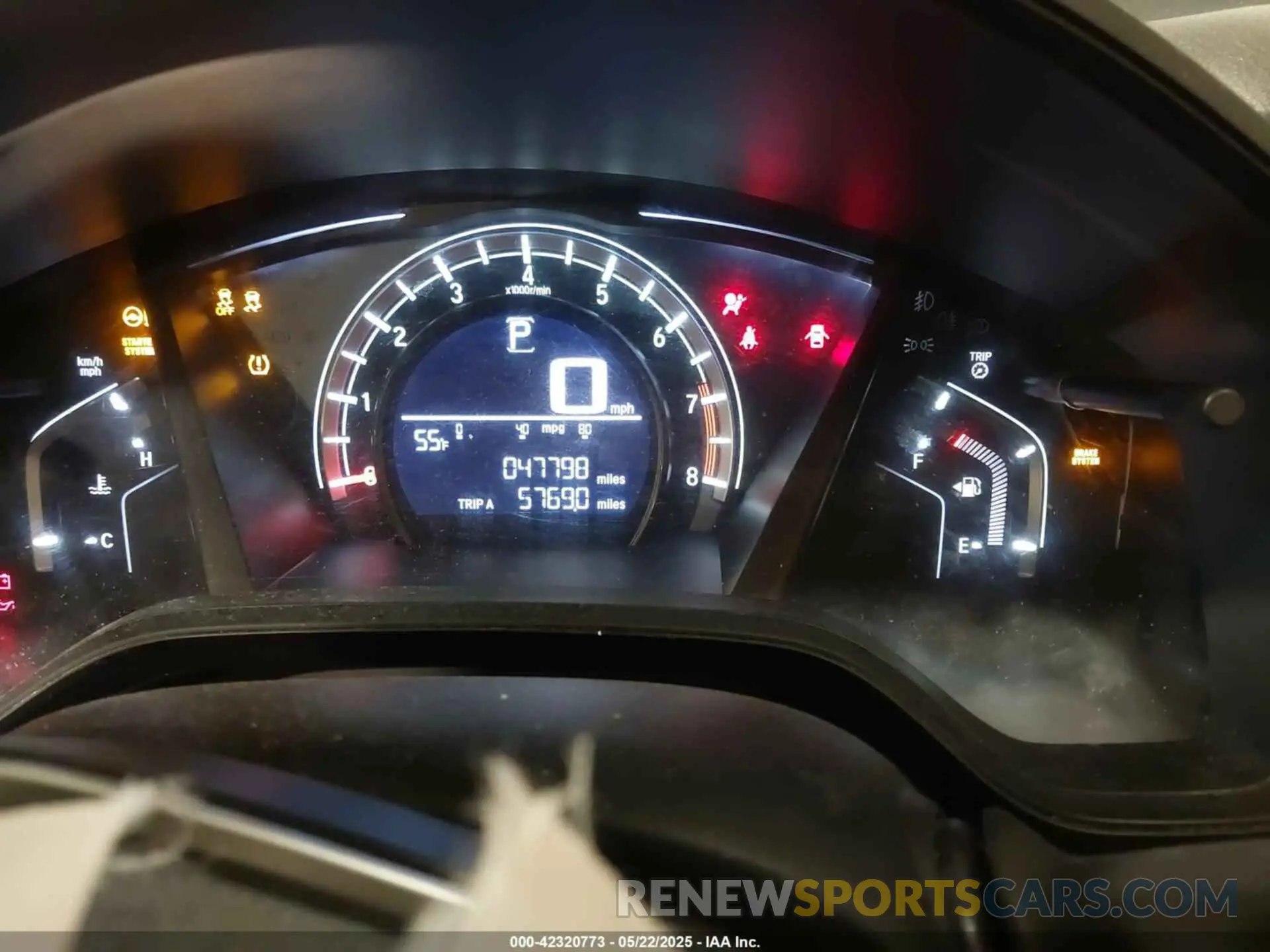 7 Photograph of a damaged car 5J6RW6H30KL003046 HONDA CR-V 2019
