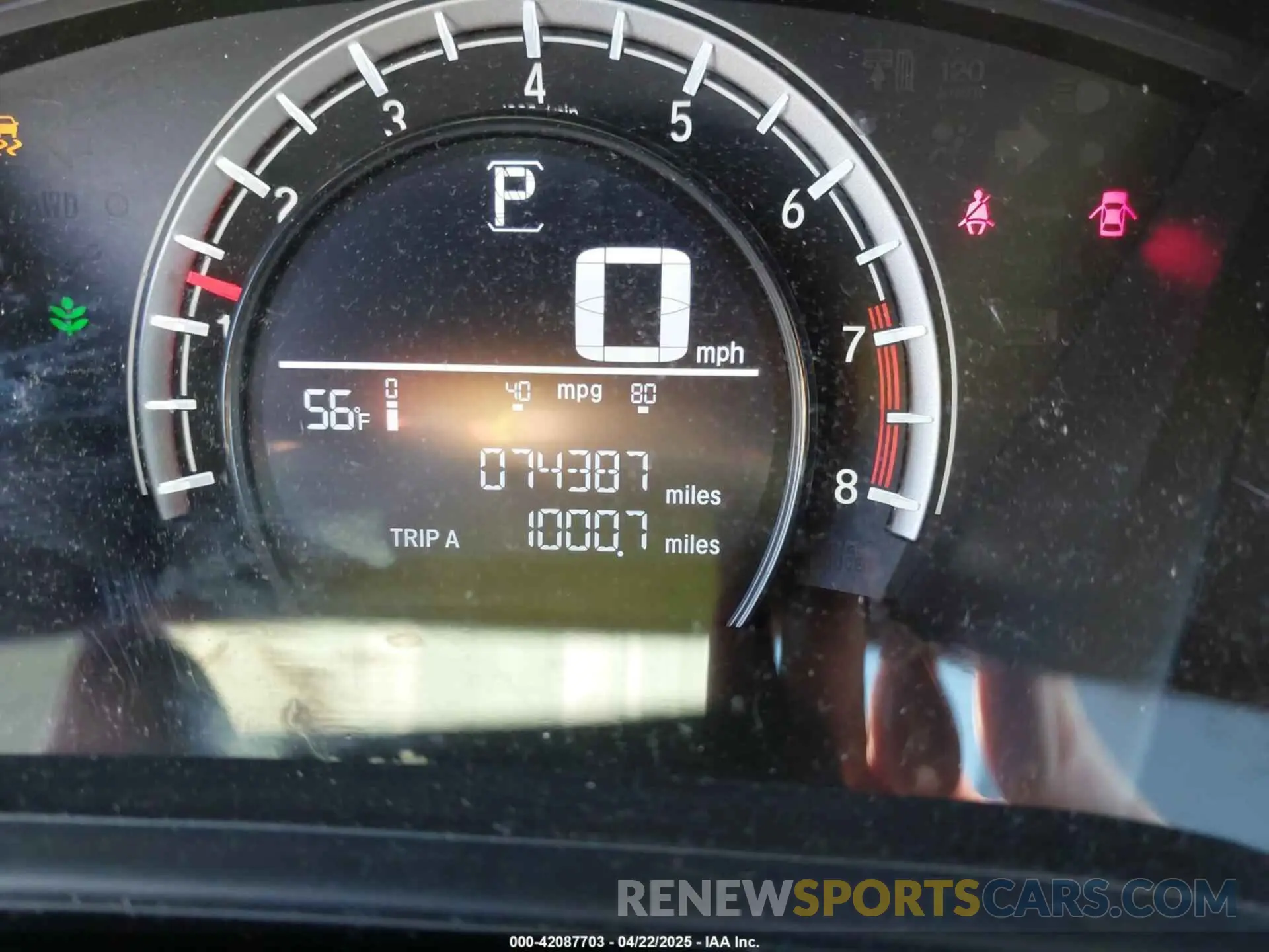 15 Фотография поврежденного автомобиля 5J6RW6H31KL003721 HONDA CR-V 2019
