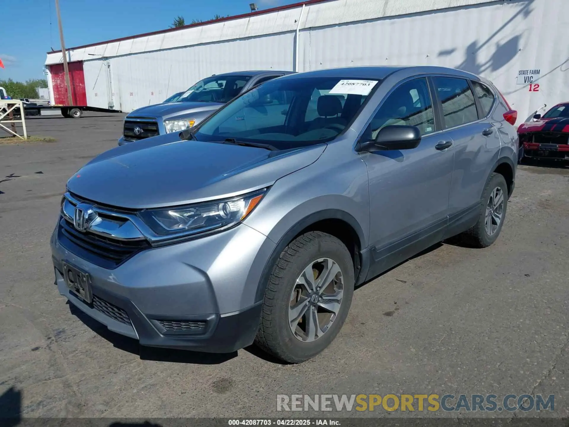 2 Фотография поврежденного автомобиля 5J6RW6H31KL003721 HONDA CR-V 2019