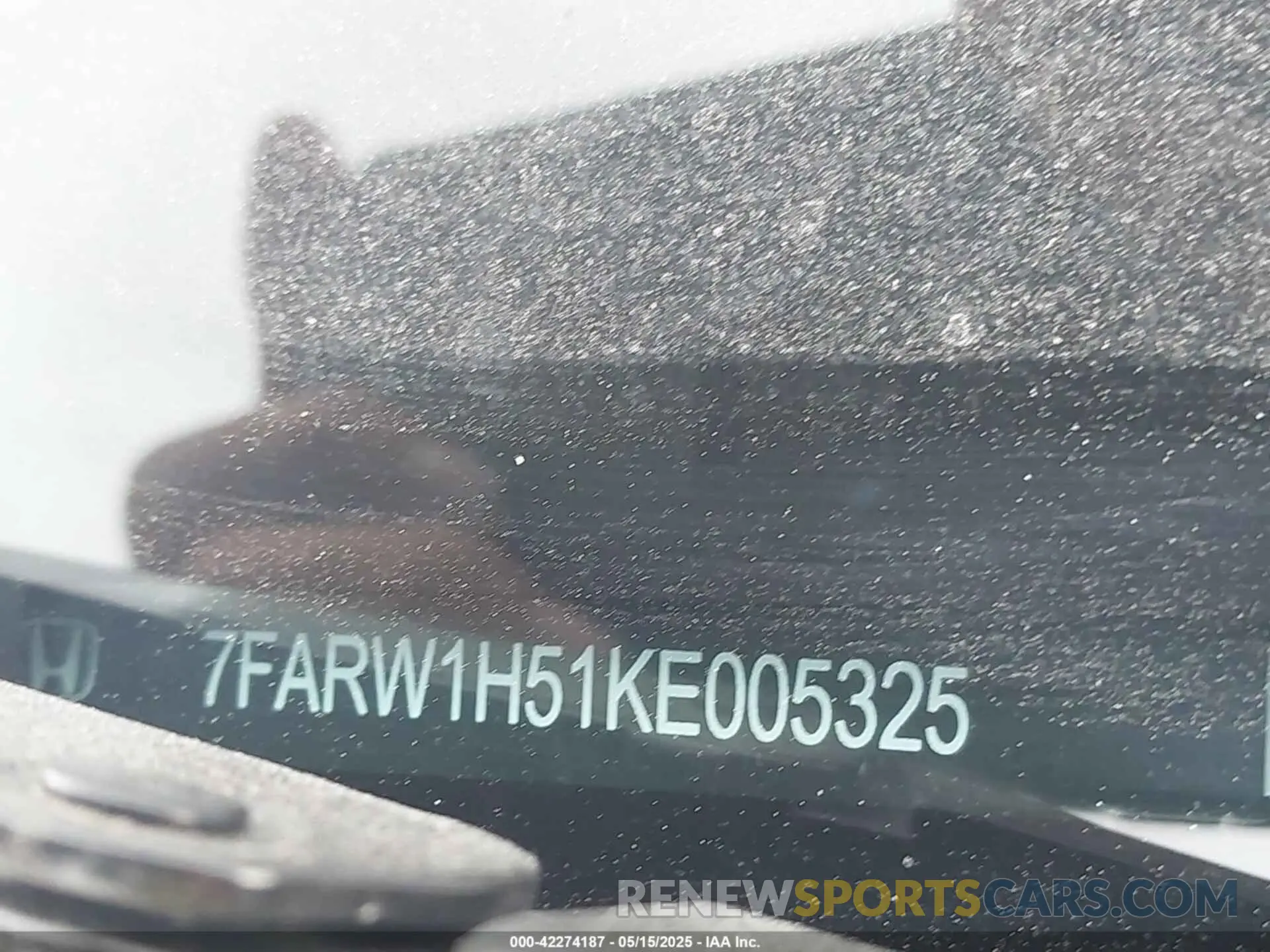 9 Photograph of a damaged car 7FARW1H51KE005325 HONDA CR-V 2019