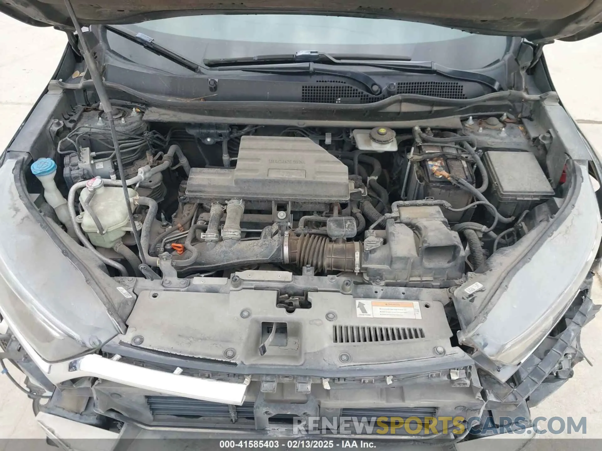 10 Photograph of a damaged car 7FARW1H51KE007334 HONDA CR-V 2019