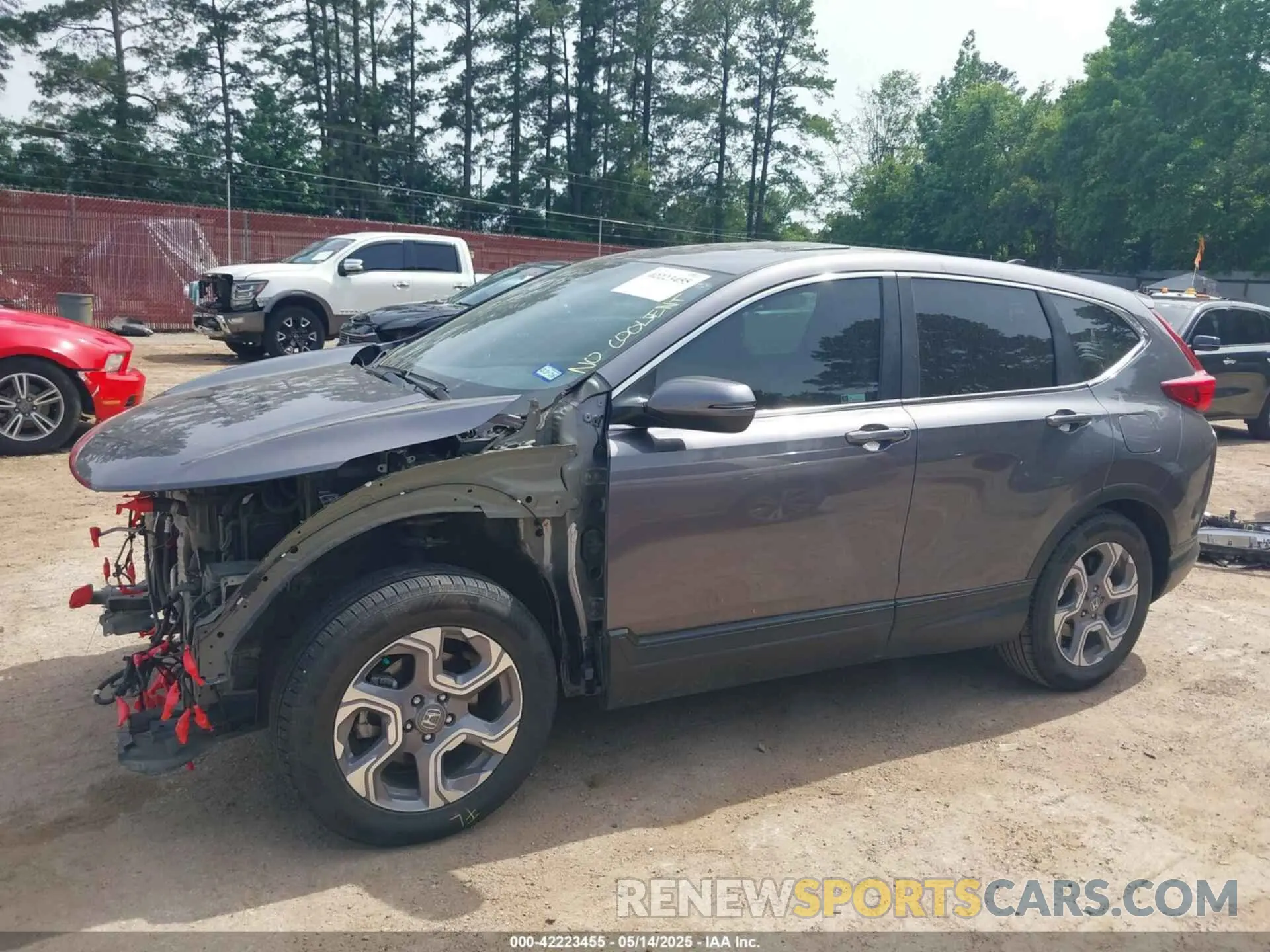 15 Photograph of a damaged car 7FARW1H55KE032690 HONDA CR-V 2019