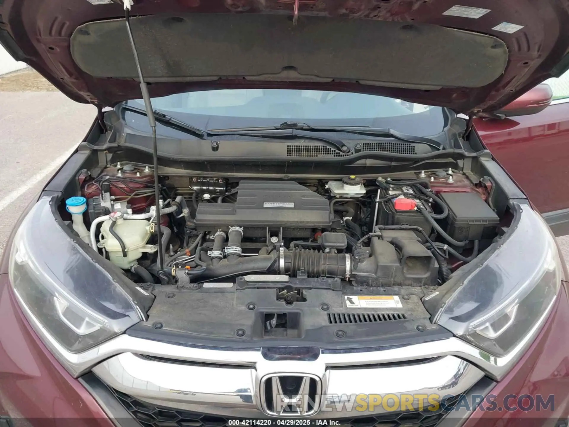 10 Photograph of a damaged car 7FARW1H80KE013409 HONDA CR-V 2019