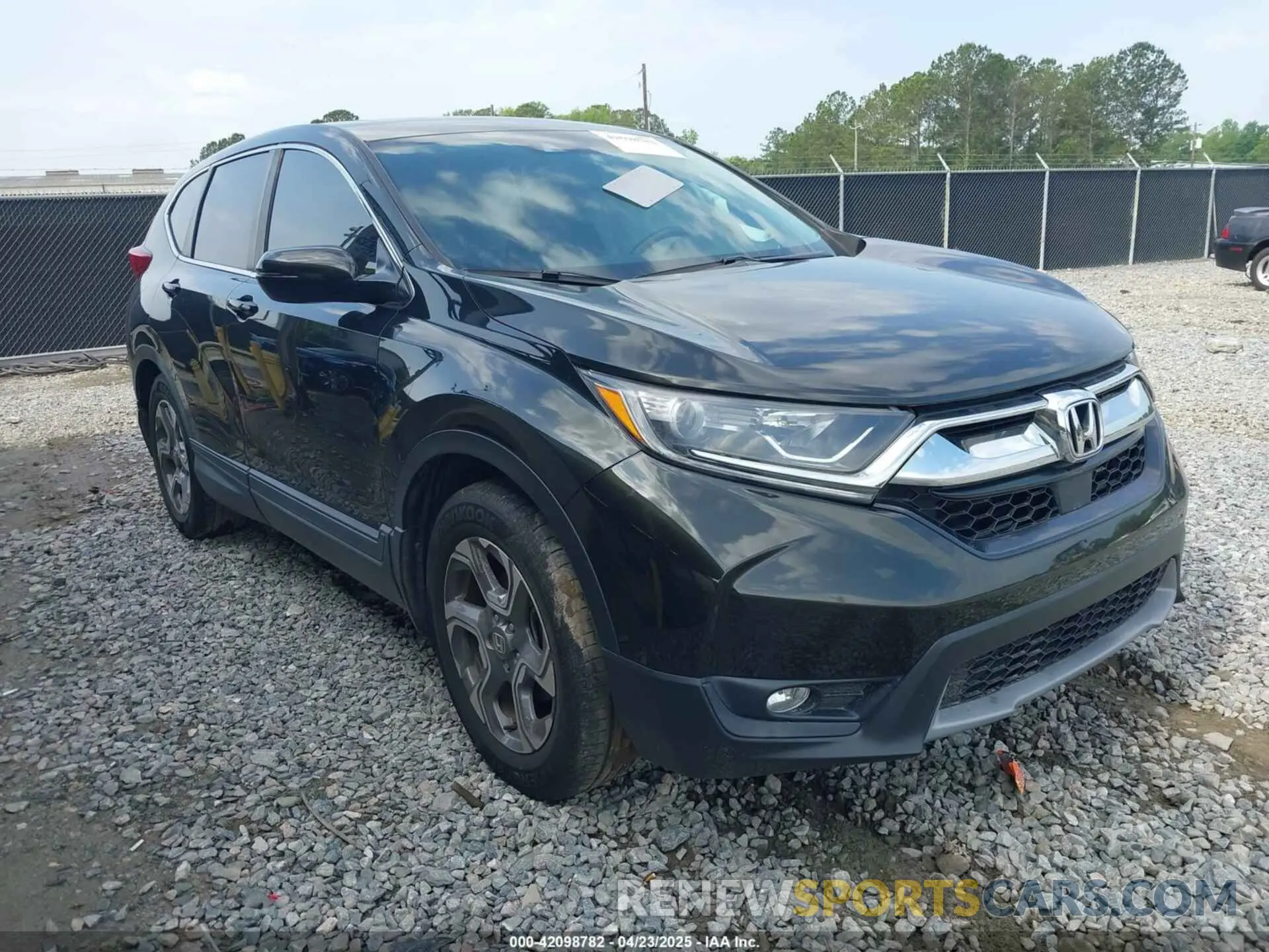 1 Photograph of a damaged car 7FARW1H80KE021493 HONDA CR-V 2019