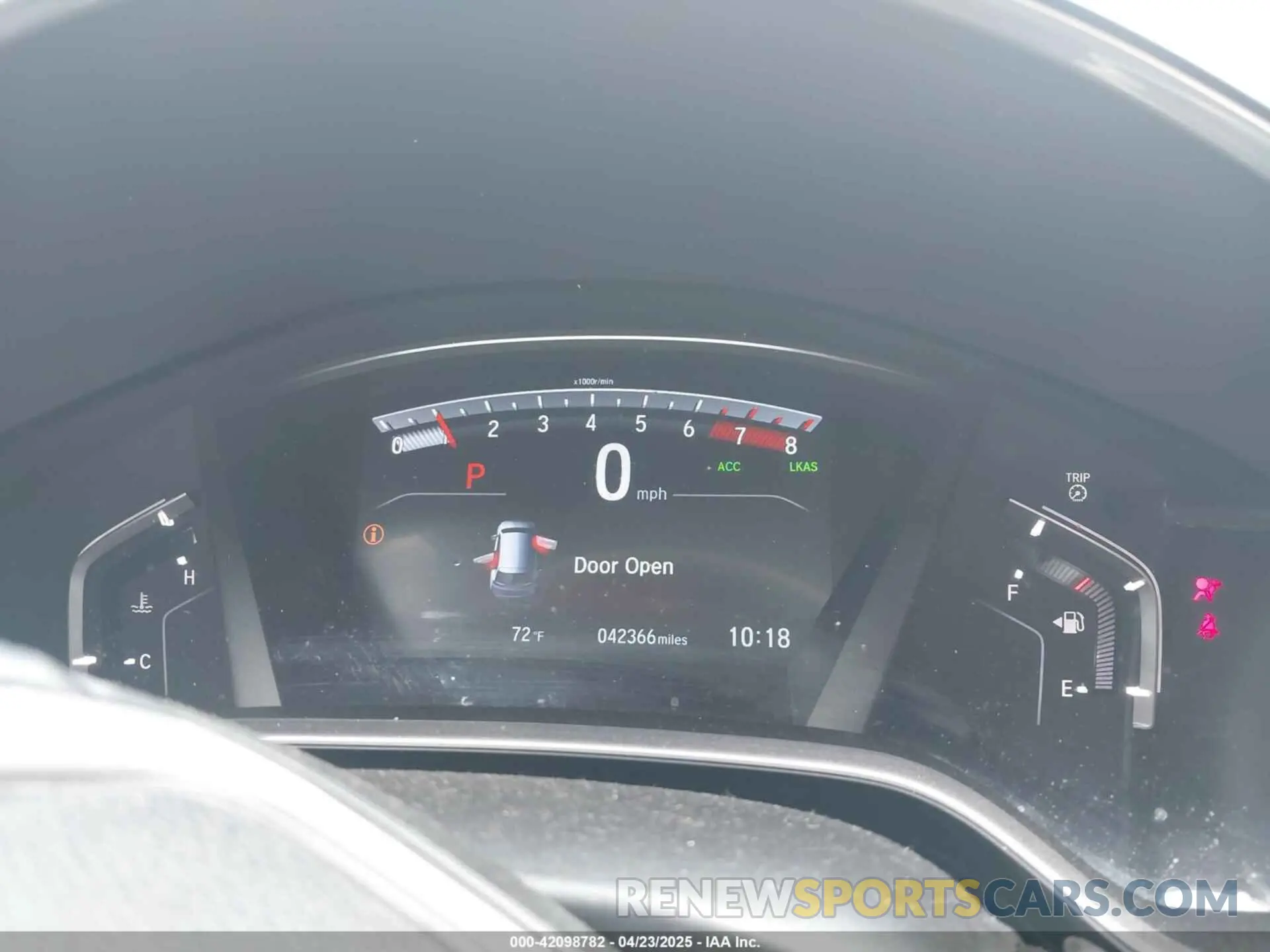 7 Photograph of a damaged car 7FARW1H80KE021493 HONDA CR-V 2019