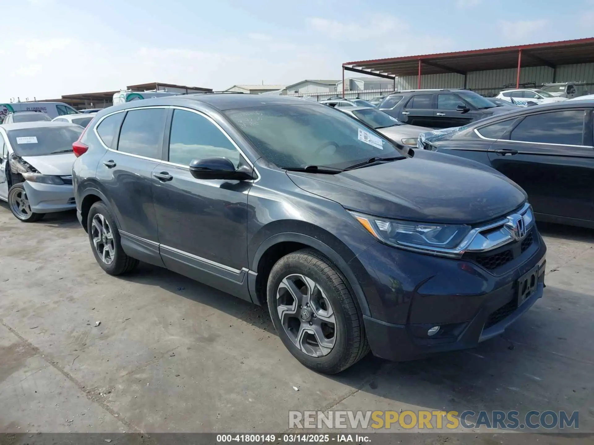 1 Photograph of a damaged car 7FARW1H85KE004222 HONDA CR-V 2019