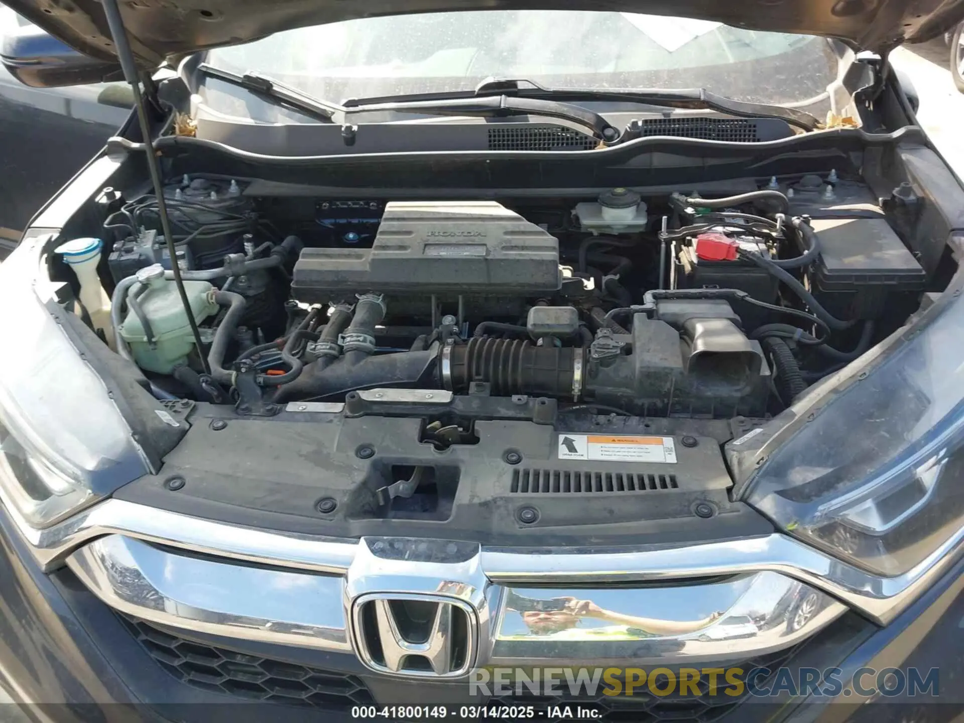 10 Photograph of a damaged car 7FARW1H85KE004222 HONDA CR-V 2019