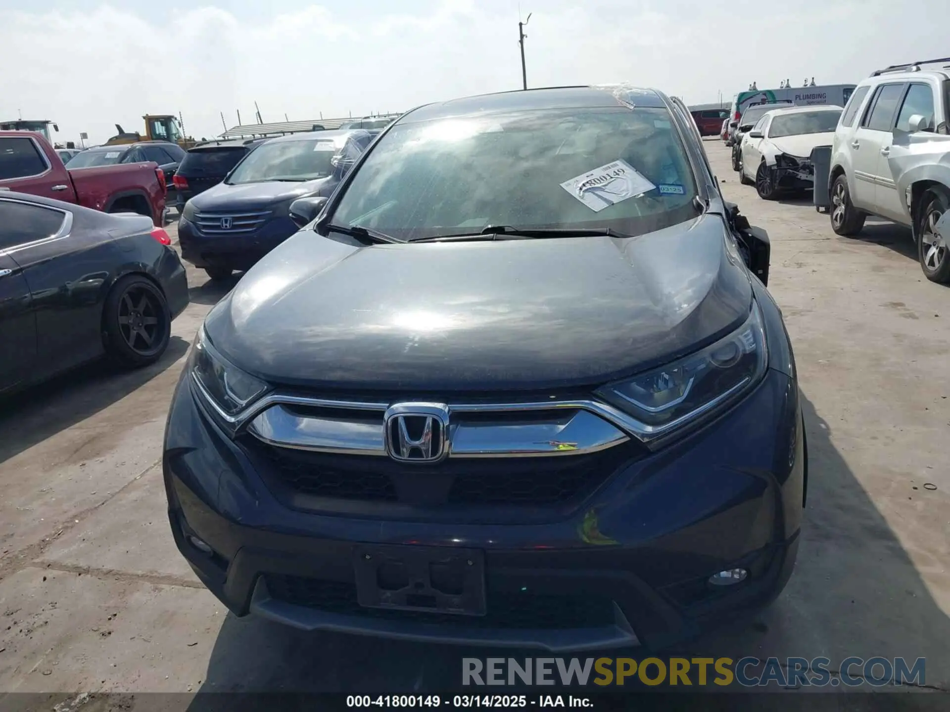 13 Photograph of a damaged car 7FARW1H85KE004222 HONDA CR-V 2019