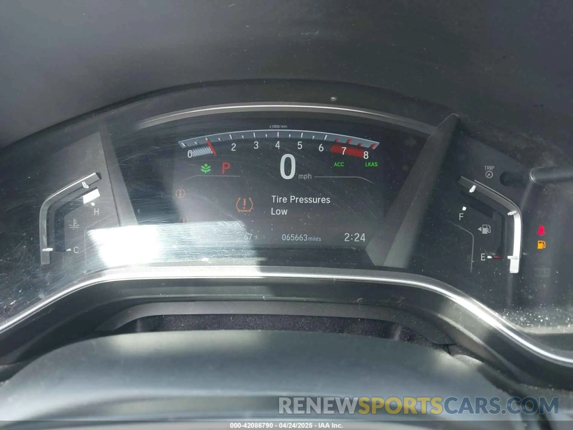 7 Photograph of a damaged car 7FARW1H8XKE030010 HONDA CR-V 2019