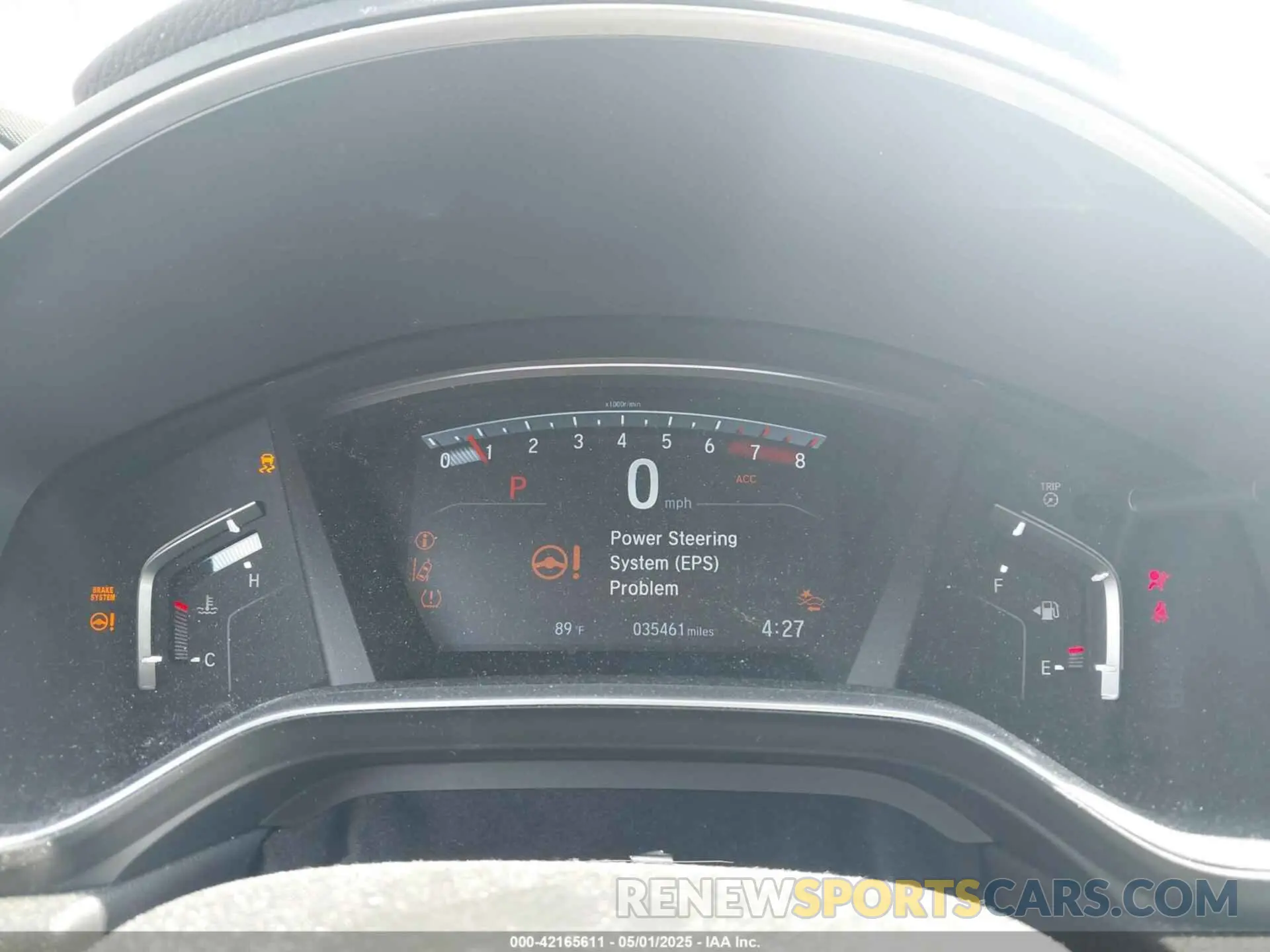 7 Photograph of a damaged car 7FARW1H9XKE013605 HONDA CR-V 2019
