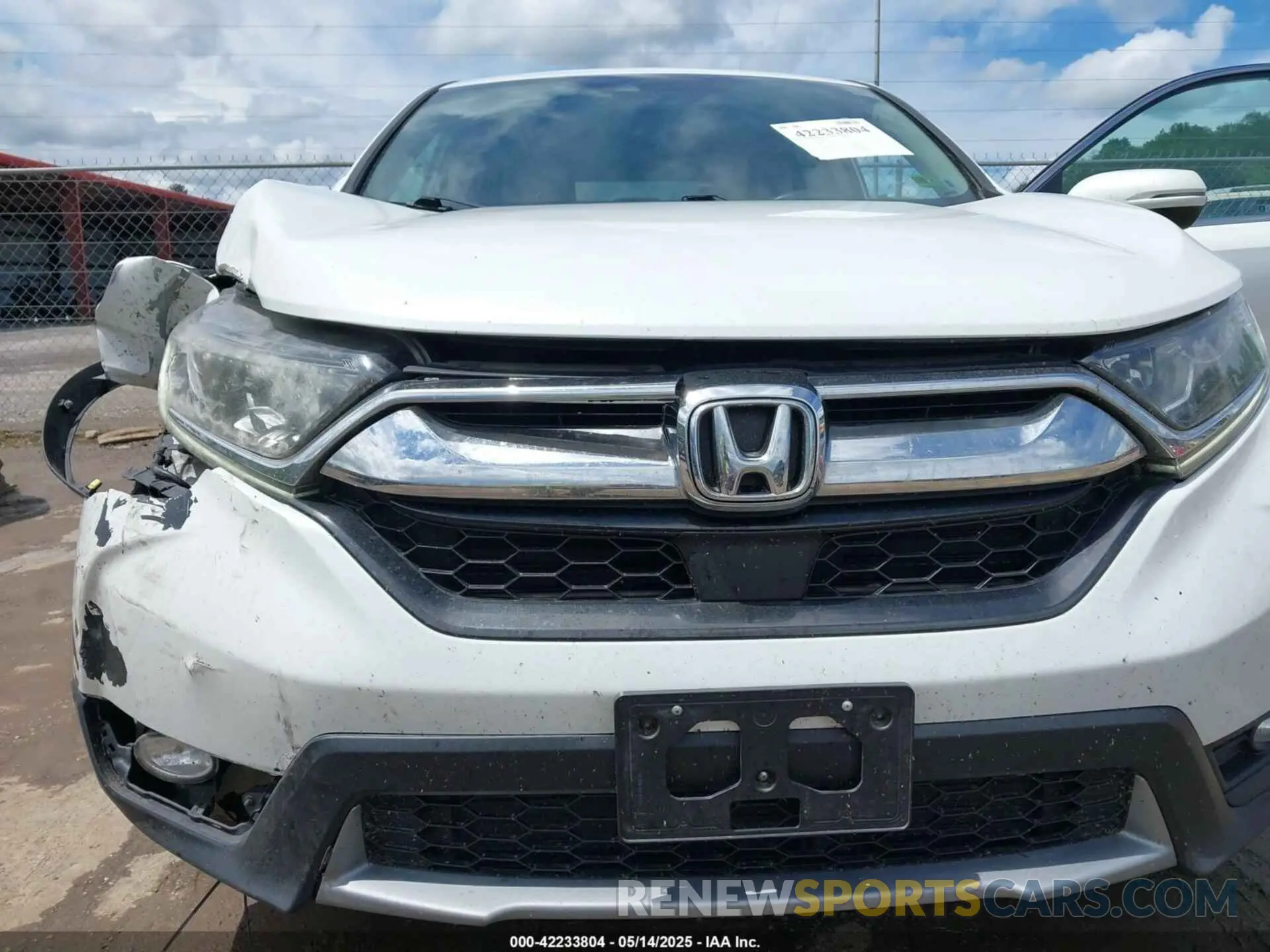 19 Photograph of a damaged car 7FARW2H52KE047847 HONDA CR-V 2019