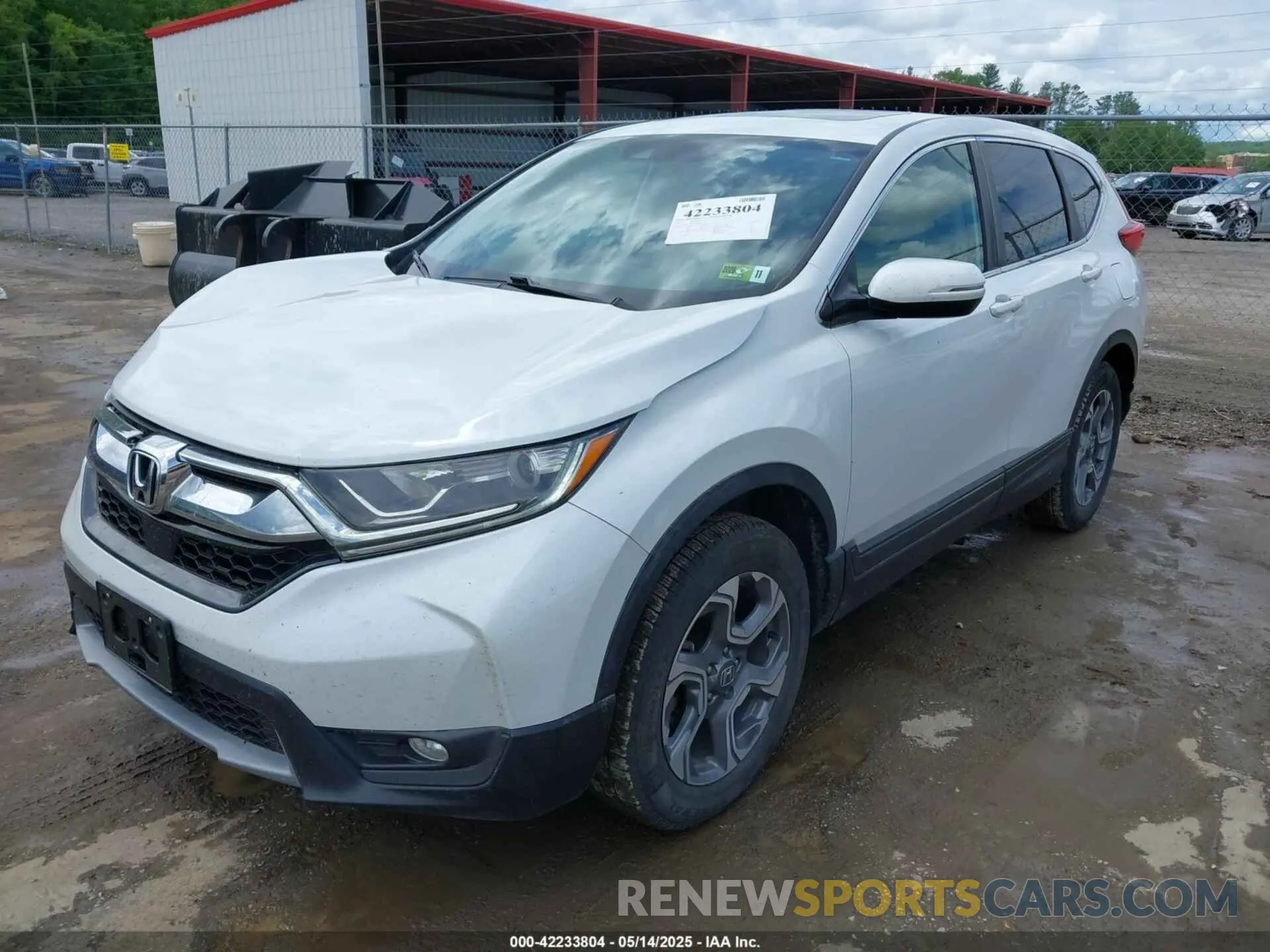2 Photograph of a damaged car 7FARW2H52KE047847 HONDA CR-V 2019