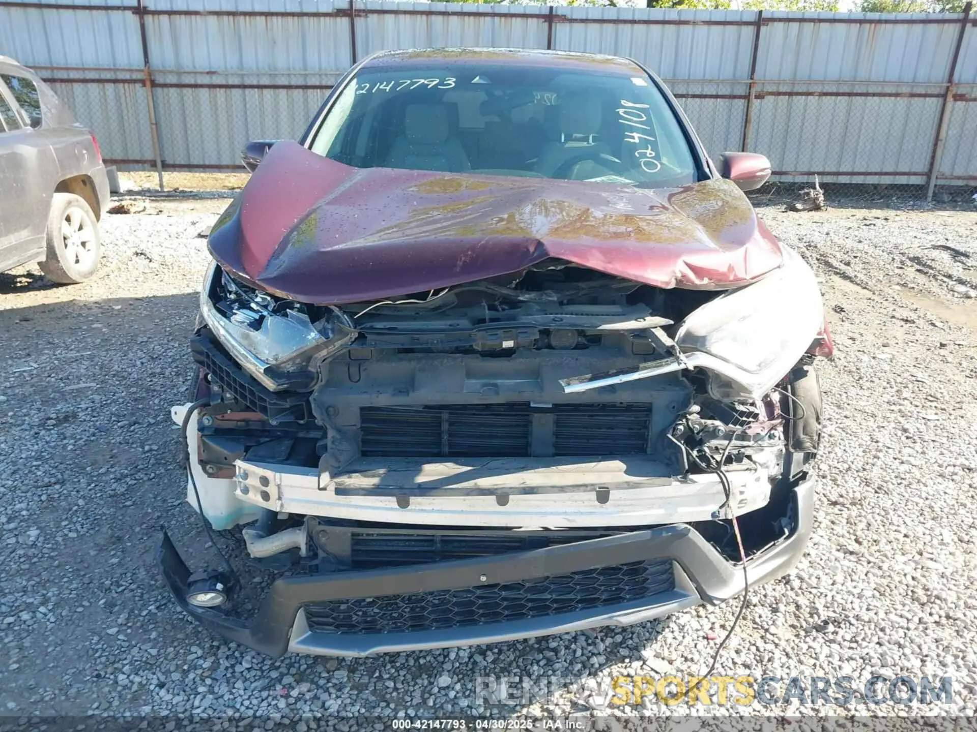 6 Photograph of a damaged car 7FARW2H53KE024108 HONDA CR-V 2019