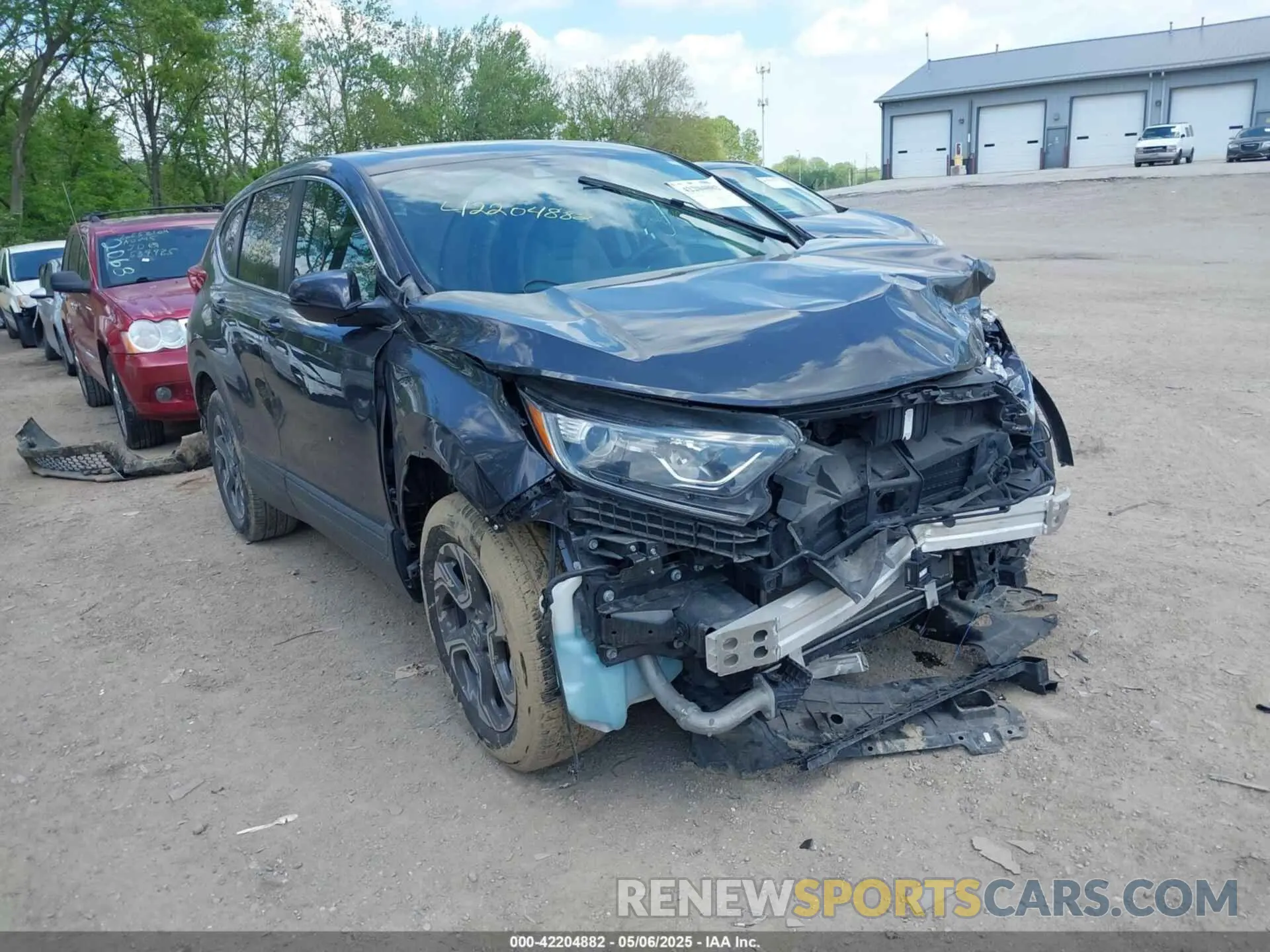 1 Фотография поврежденного автомобиля 7FARW2H57KE009790 HONDA CR-V 2019