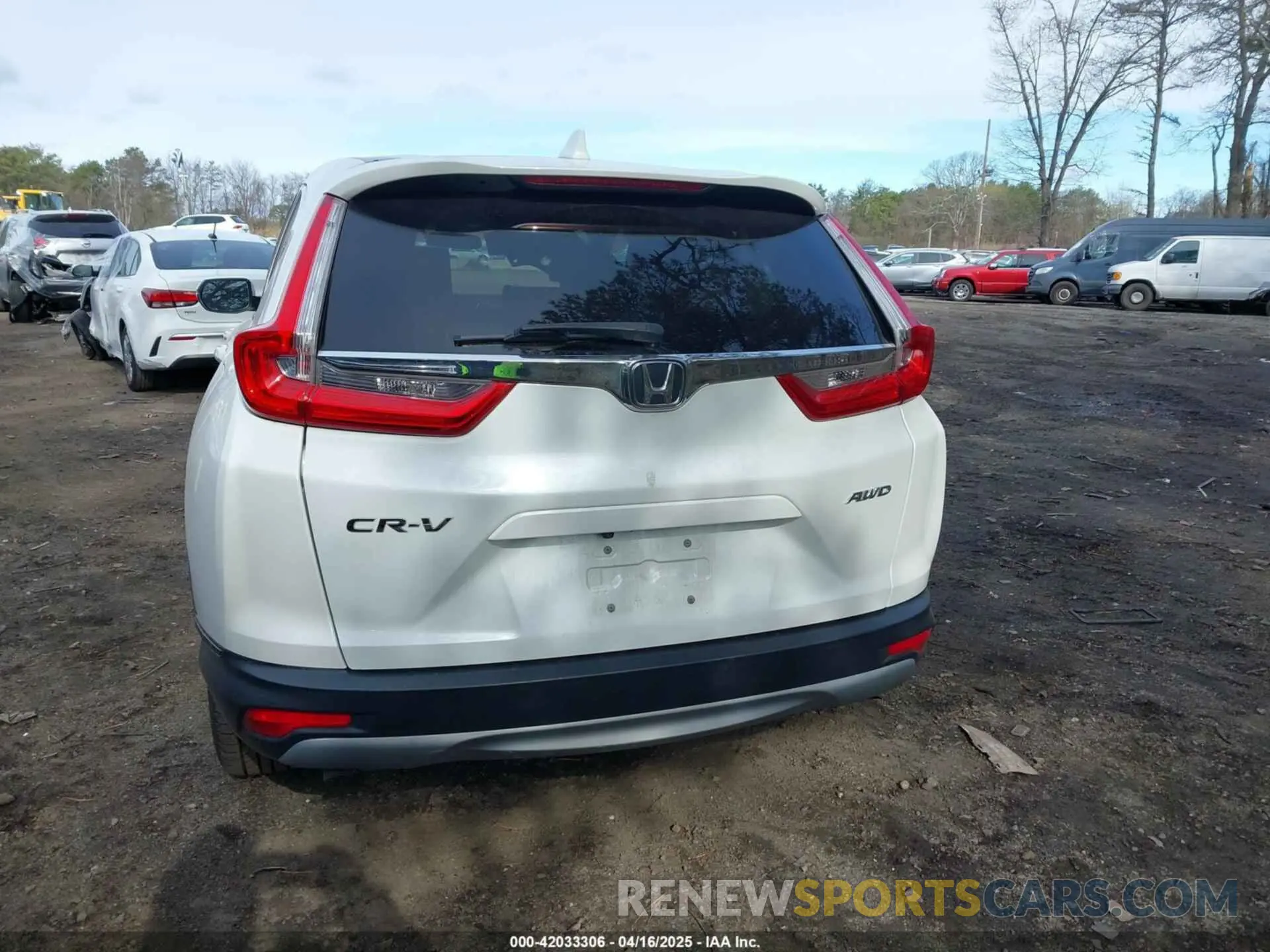 16 Photograph of a damaged car 7FARW2H58KE047447 HONDA CR-V 2019
