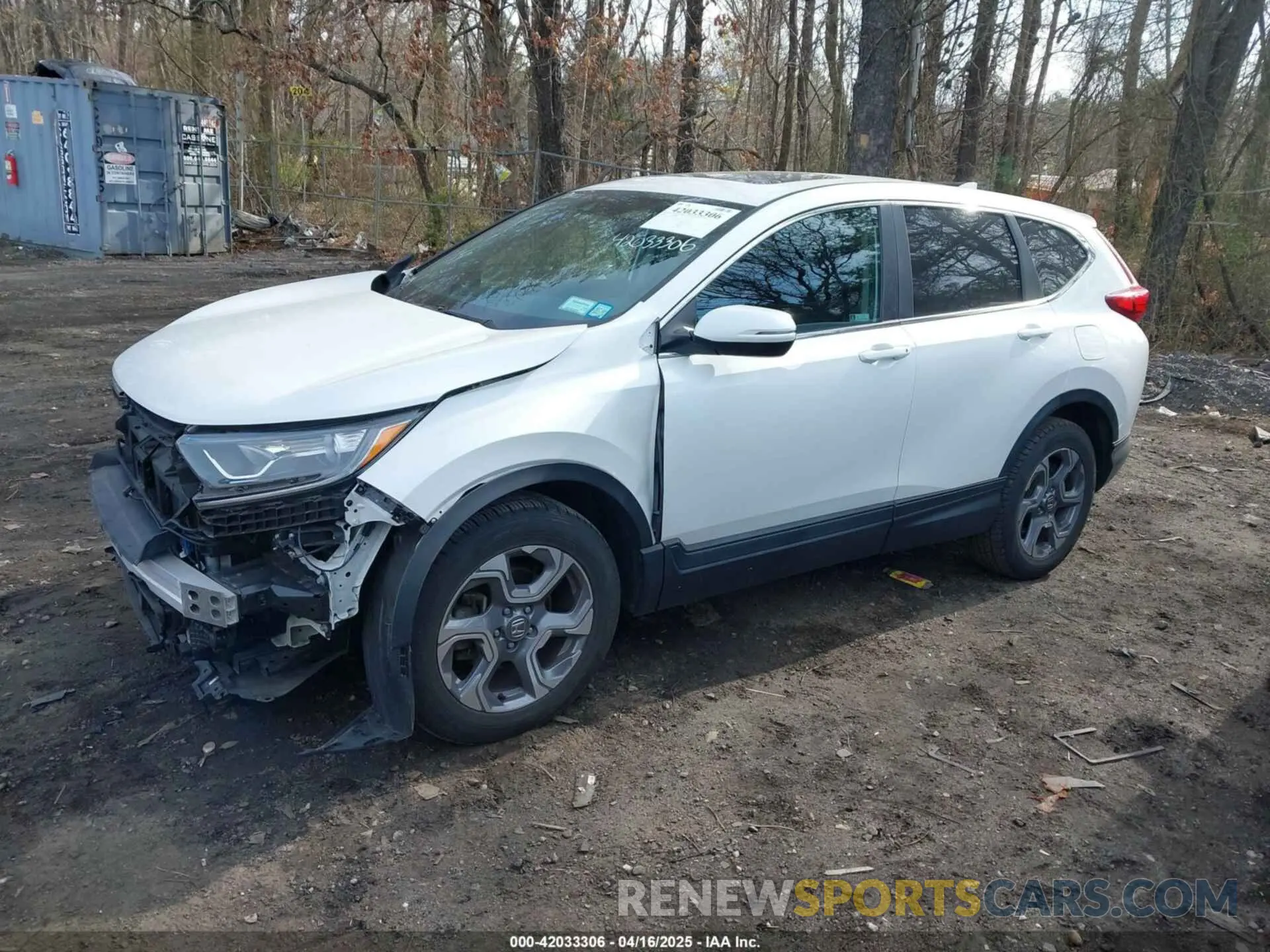 2 Photograph of a damaged car 7FARW2H58KE047447 HONDA CR-V 2019