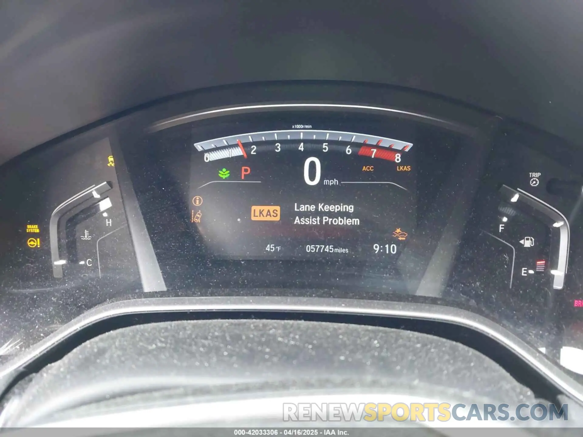 7 Photograph of a damaged car 7FARW2H58KE047447 HONDA CR-V 2019
