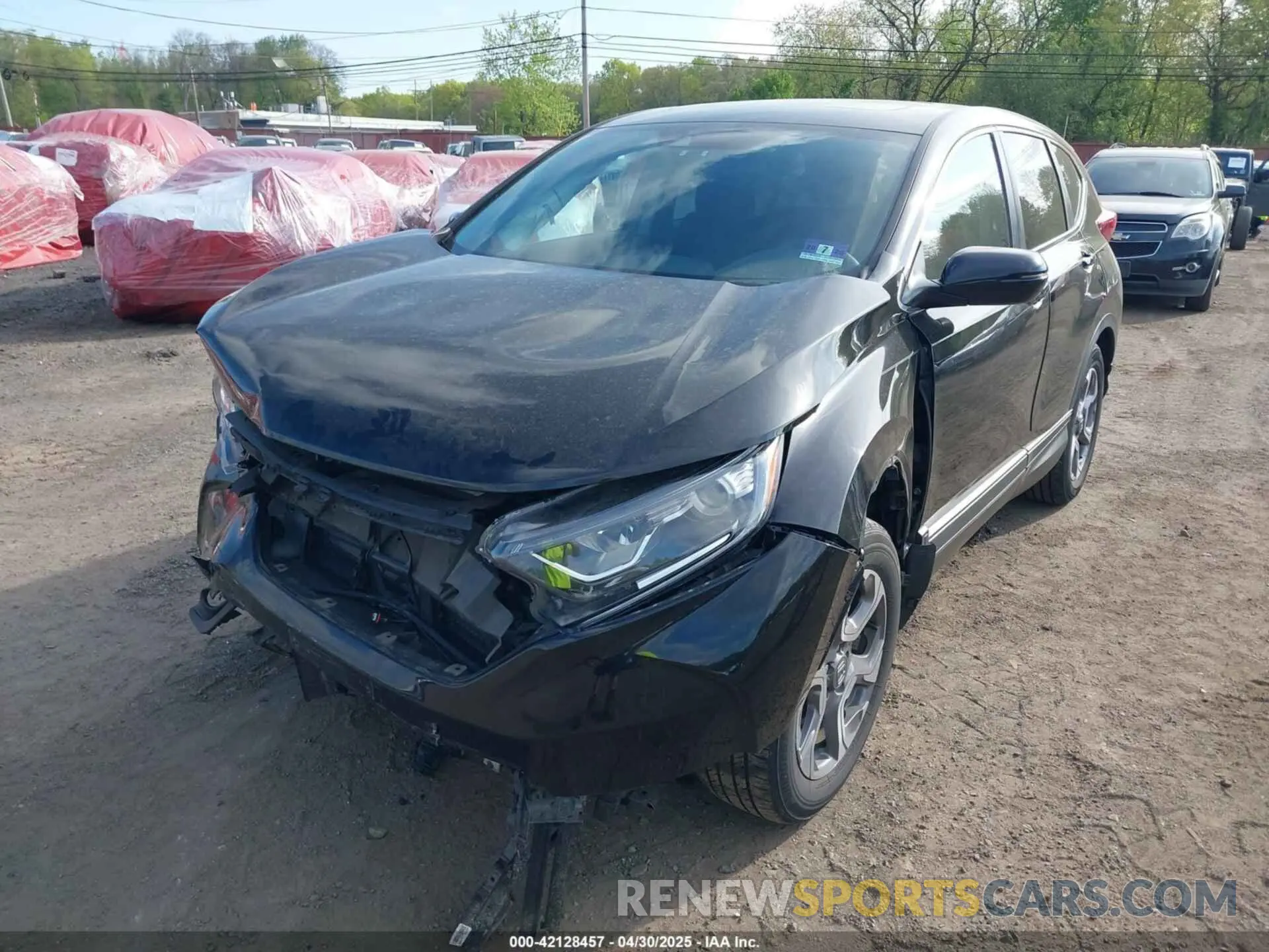 6 Photograph of a damaged car 7FARW2H59KE037414 HONDA CR-V 2019