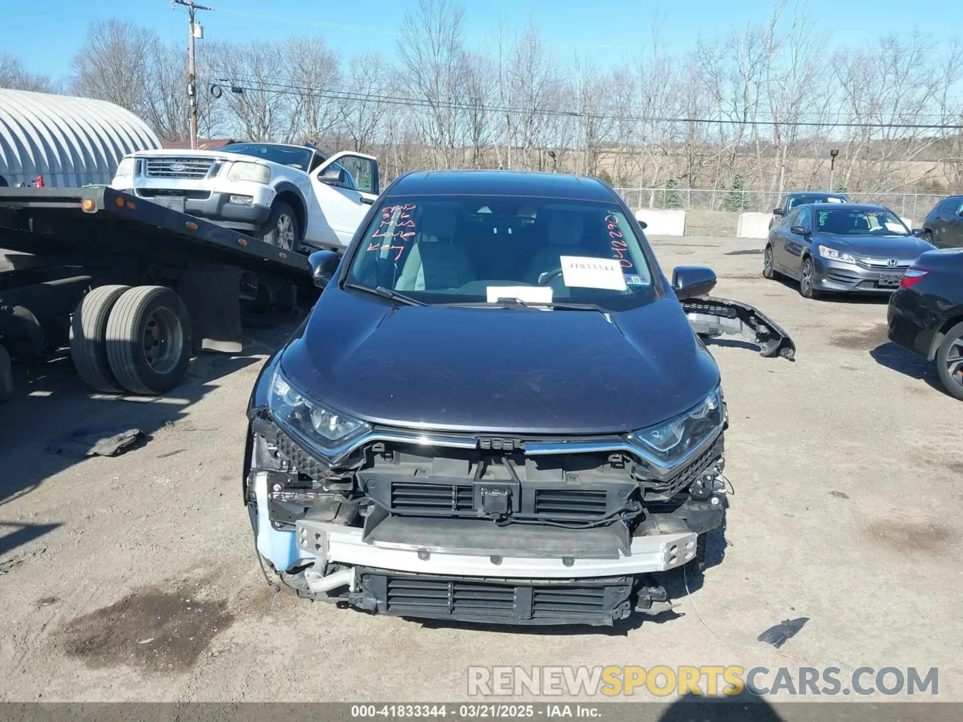 13 Photograph of a damaged car 7FARW2H59KE042290 HONDA CR-V 2019