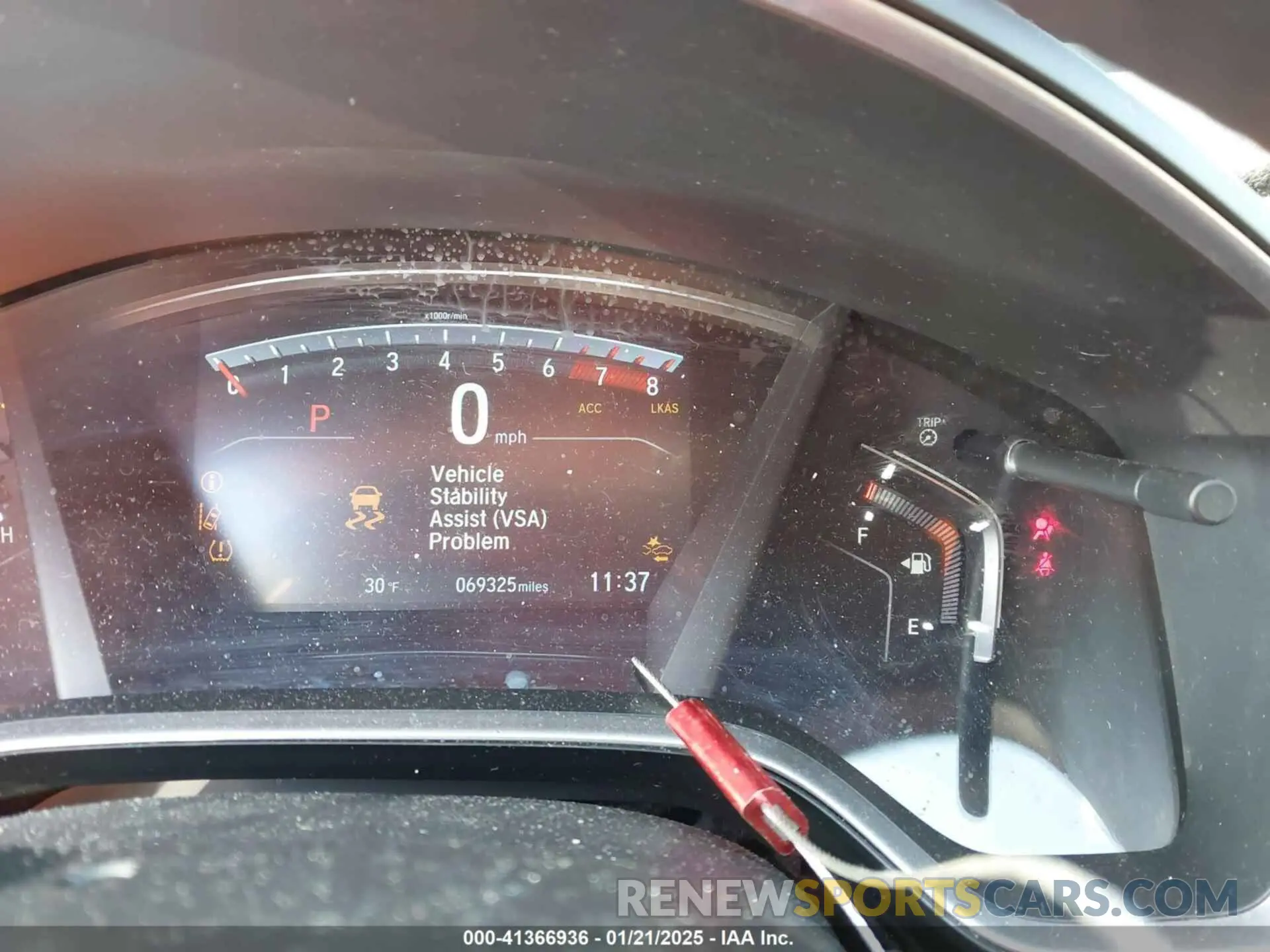 7 Фотография поврежденного автомобиля 7FARW2H59KE049921 HONDA CR-V 2019