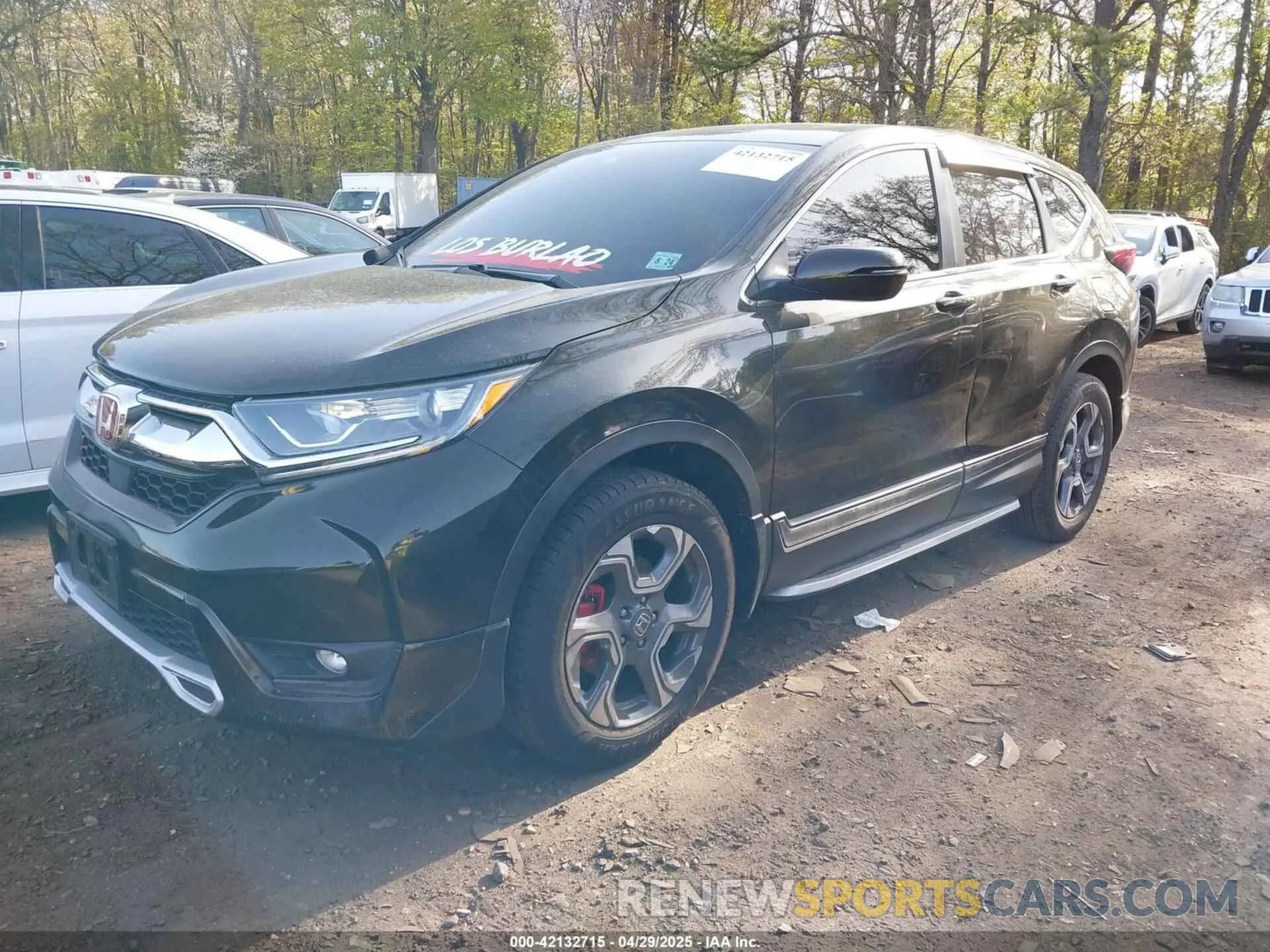 2 Фотография поврежденного автомобиля 7FARW2H5XKE017270 HONDA CR-V 2019