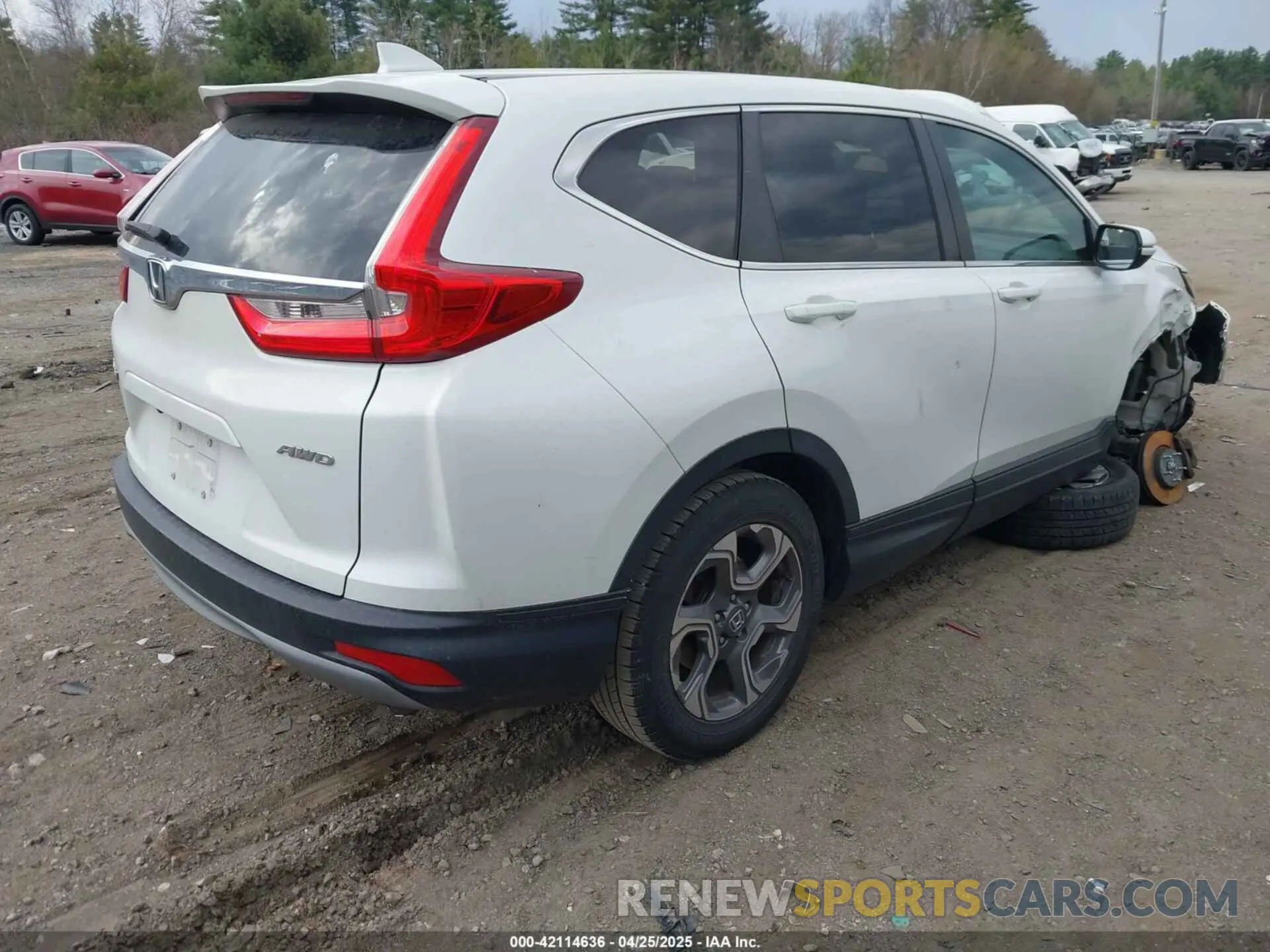 4 Photograph of a damaged car 7FARW2H5XKE029516 HONDA CR-V 2019