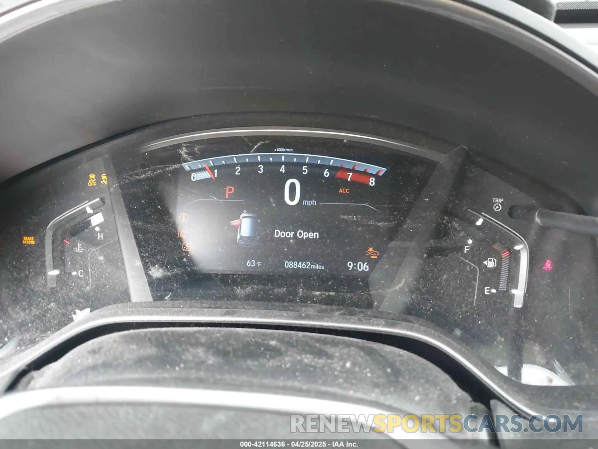 7 Photograph of a damaged car 7FARW2H5XKE029516 HONDA CR-V 2019