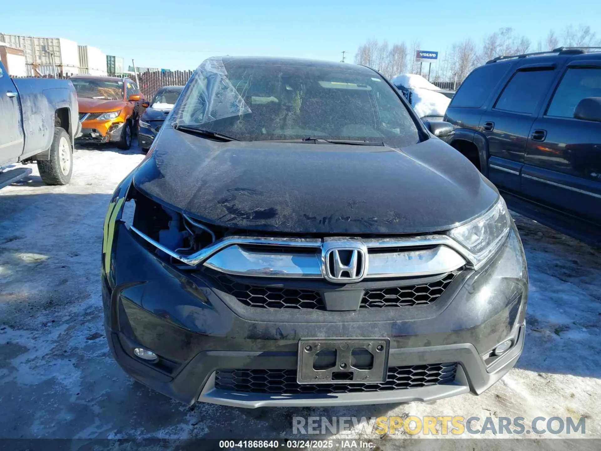 13 Photograph of a damaged car 7FARW2H83KE062075 HONDA CR-V 2019