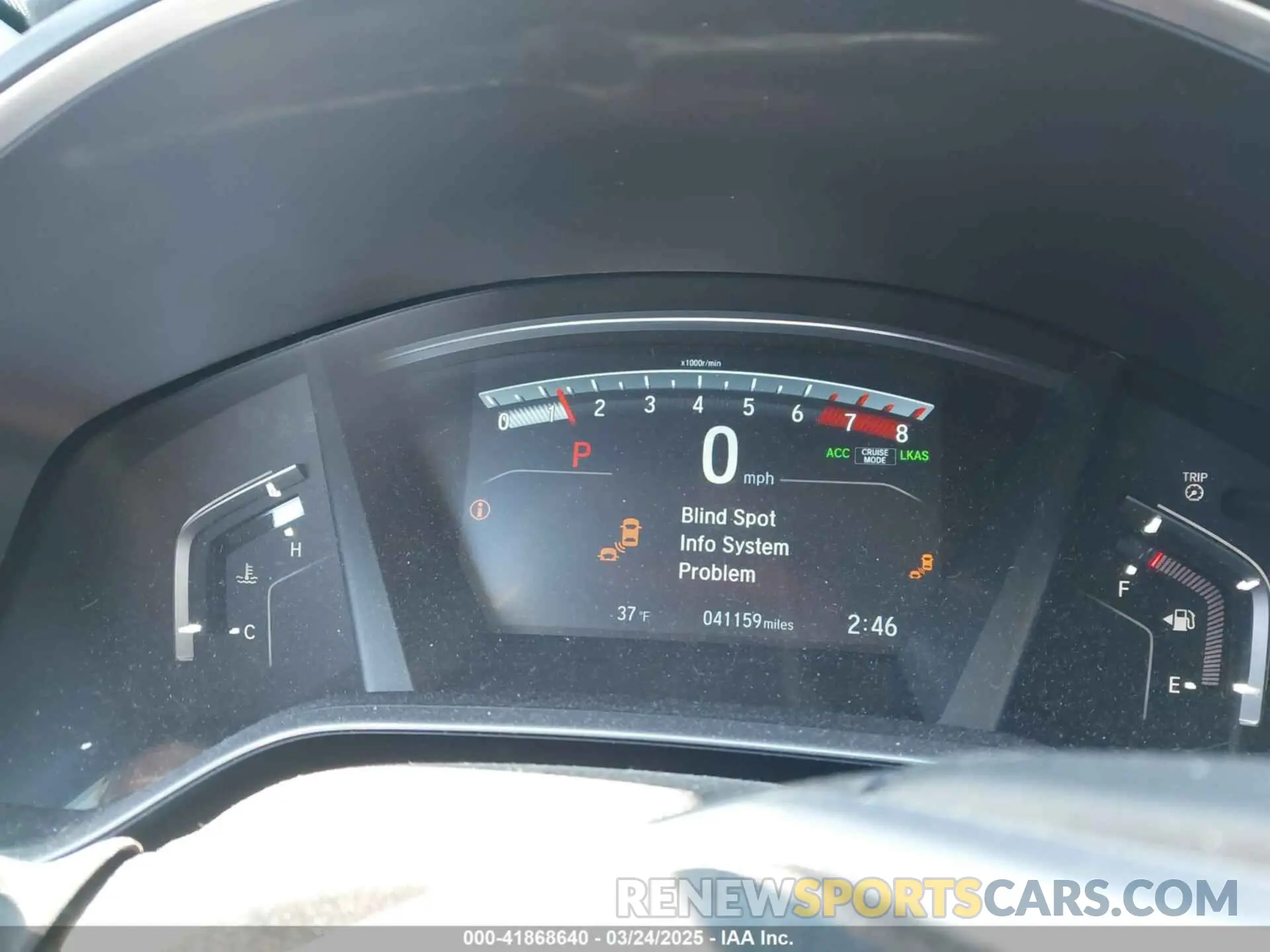 7 Photograph of a damaged car 7FARW2H83KE062075 HONDA CR-V 2019
