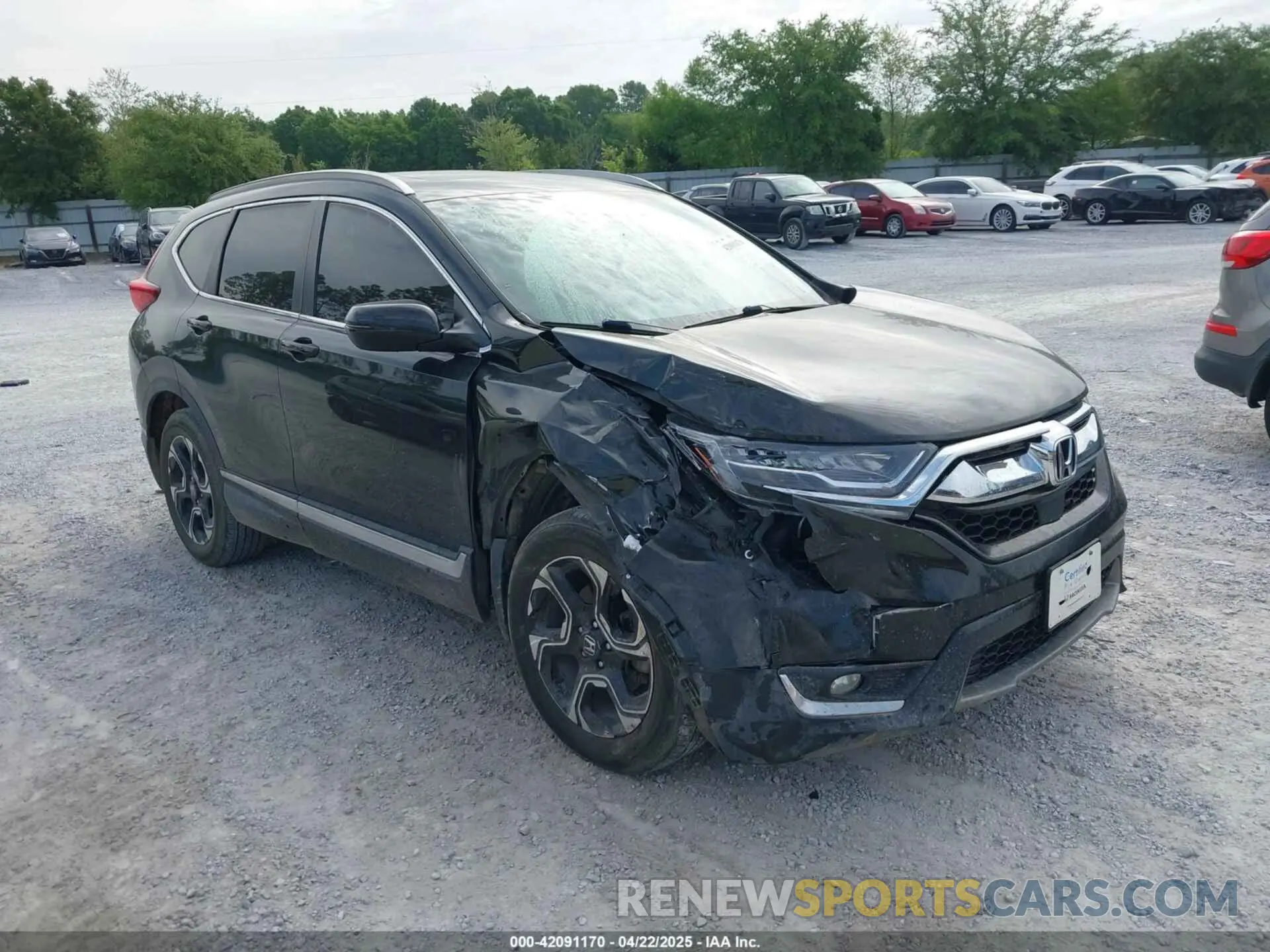 1 Фотография поврежденного автомобиля 7FARW2H92KE030632 HONDA CR-V 2019