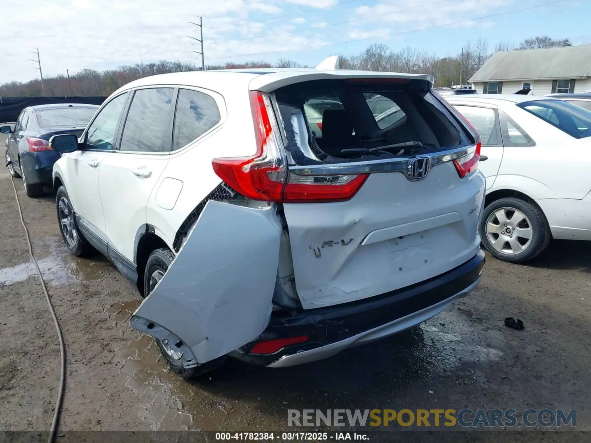 6 Фотография поврежденного автомобиля JHLRW2H50KX010056 HONDA CR-V 2019