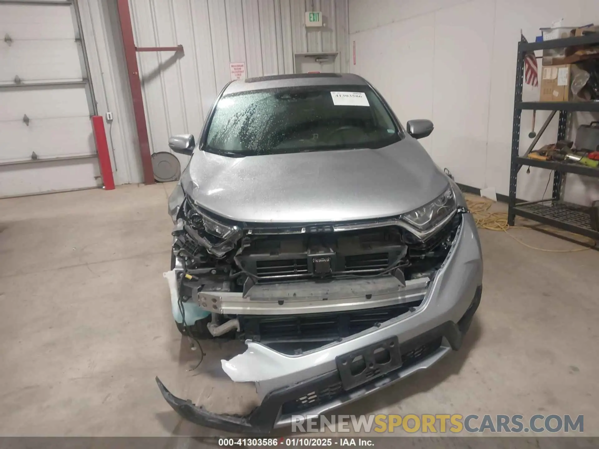 12 Фотография поврежденного автомобиля JHLRW2H52KX002721 HONDA CR-V 2019