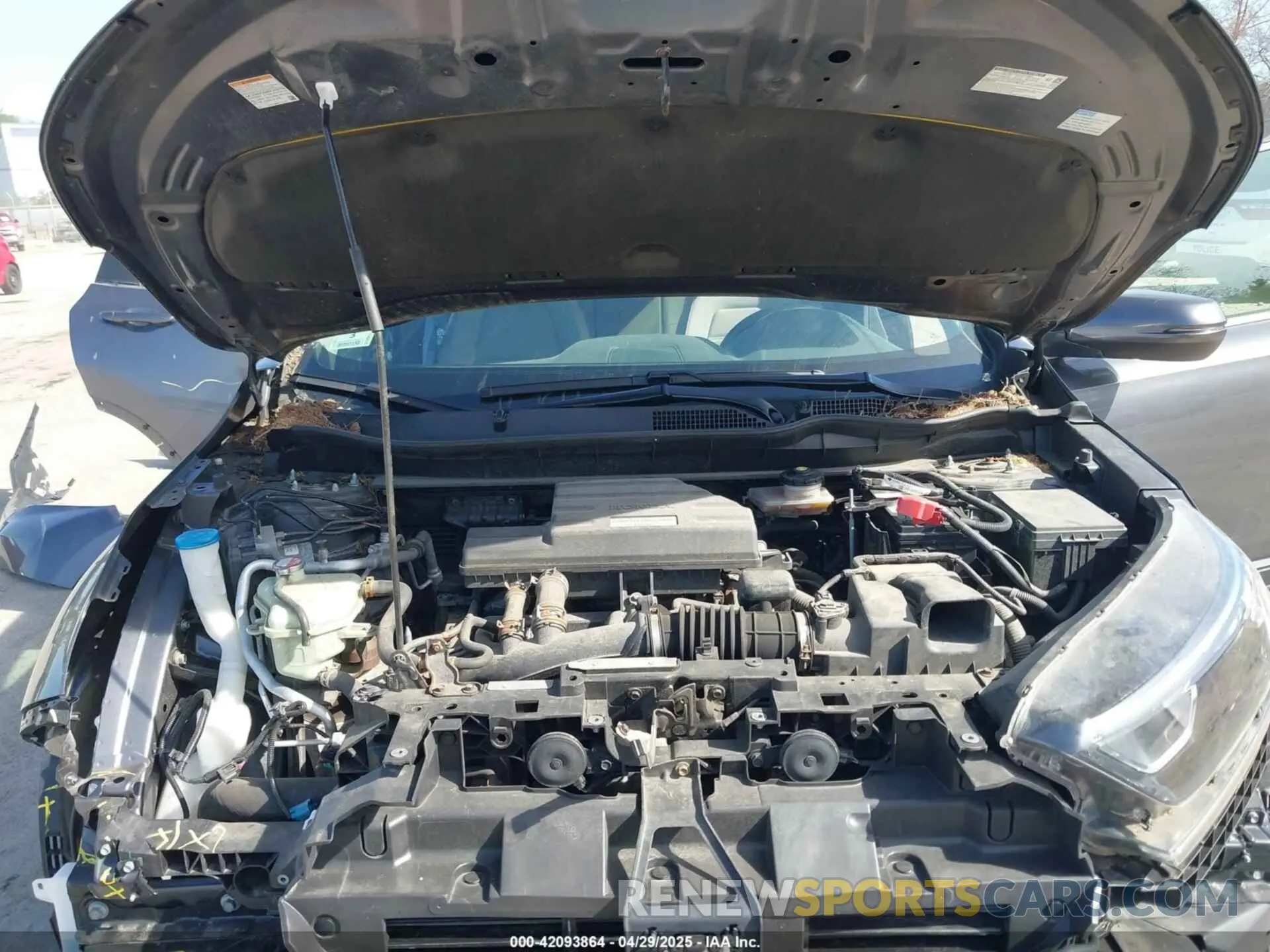 10 Photograph of a damaged car JHLRW2H81KX013073 HONDA CR-V 2019